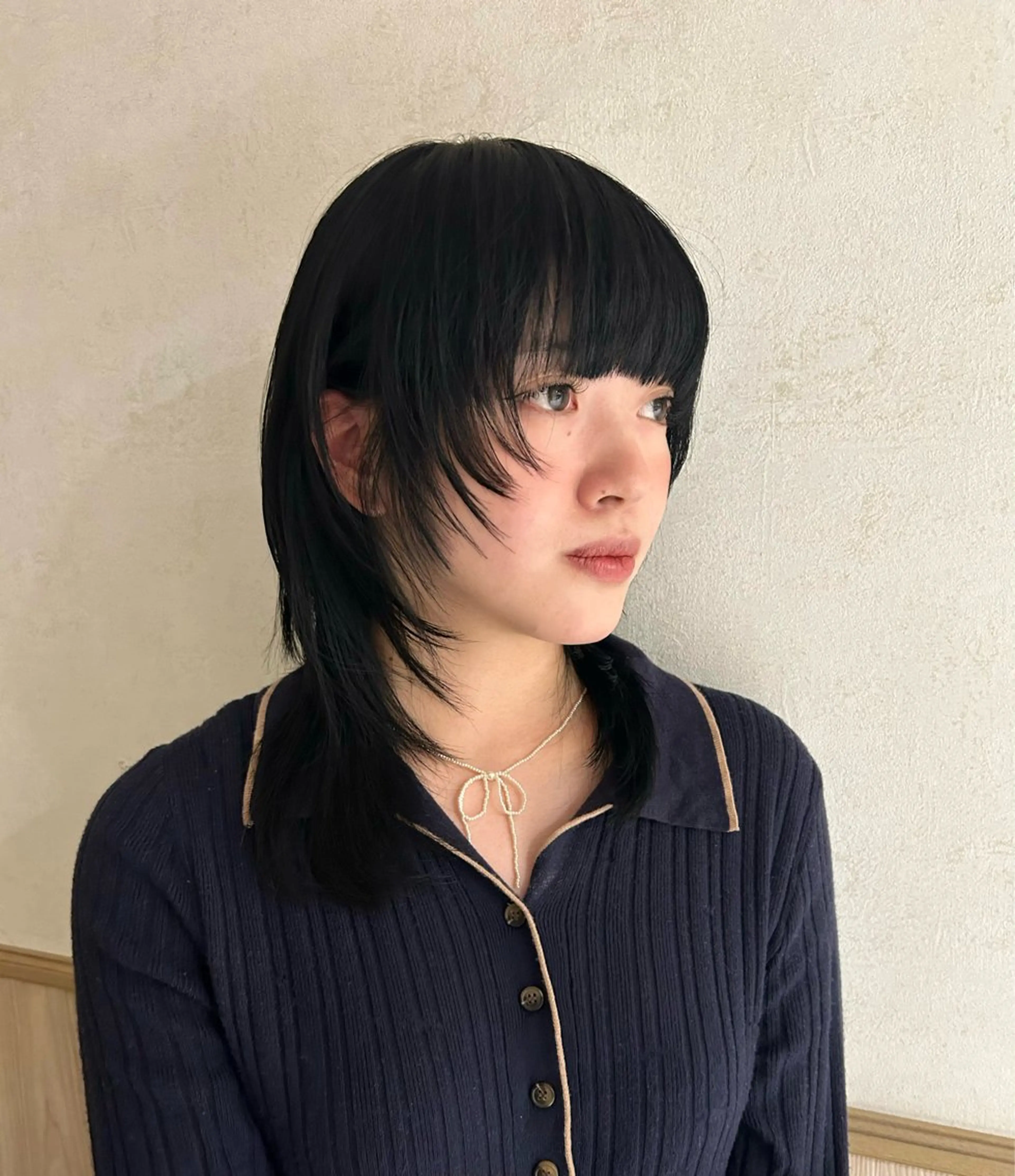 ミディアム カラー Sora/レイヤー/ 似合わせカラー🤎のヘアスタイル