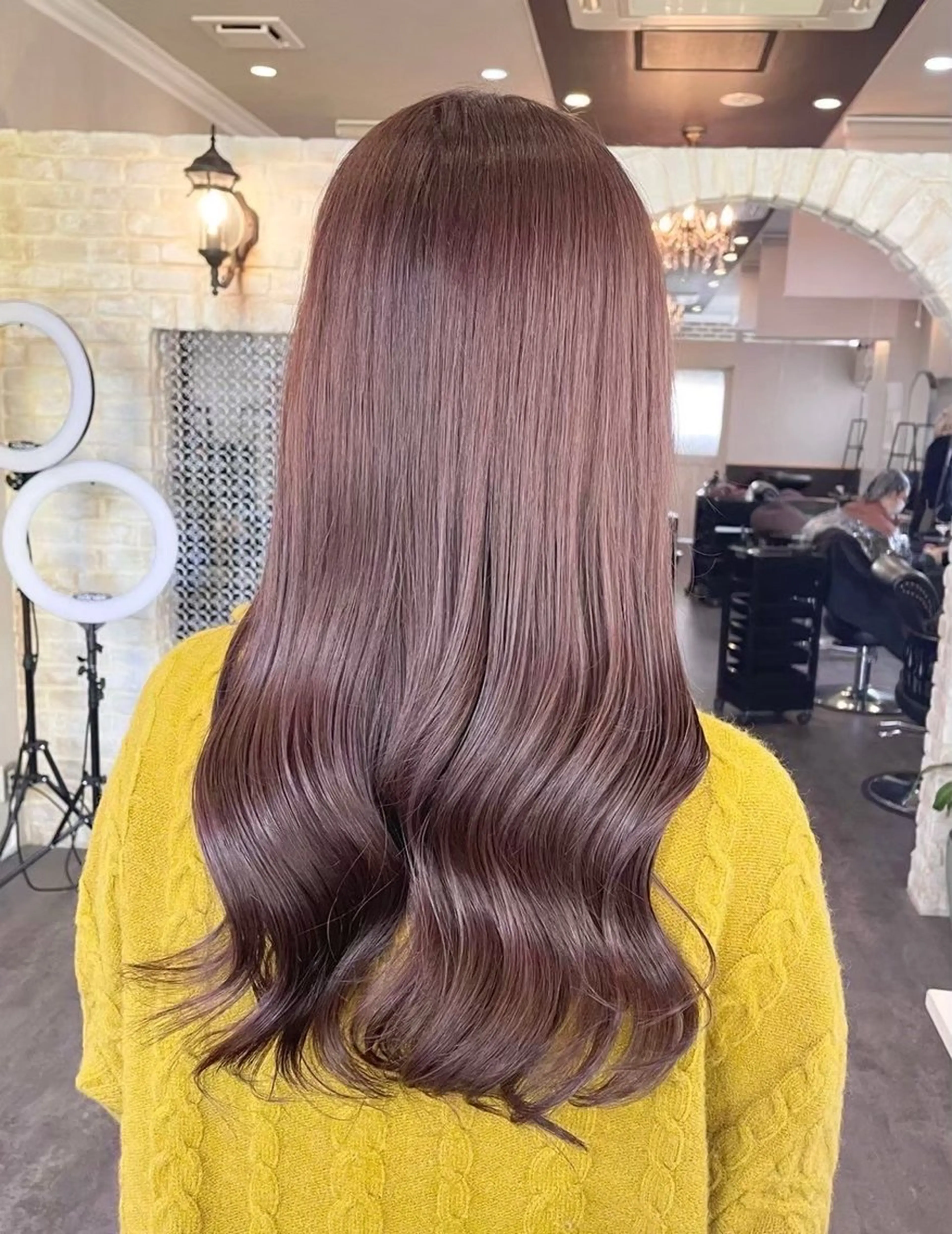 ロング カラー ヘアカラー 艶感カラー✨🌈 はるかのヘアスタイル