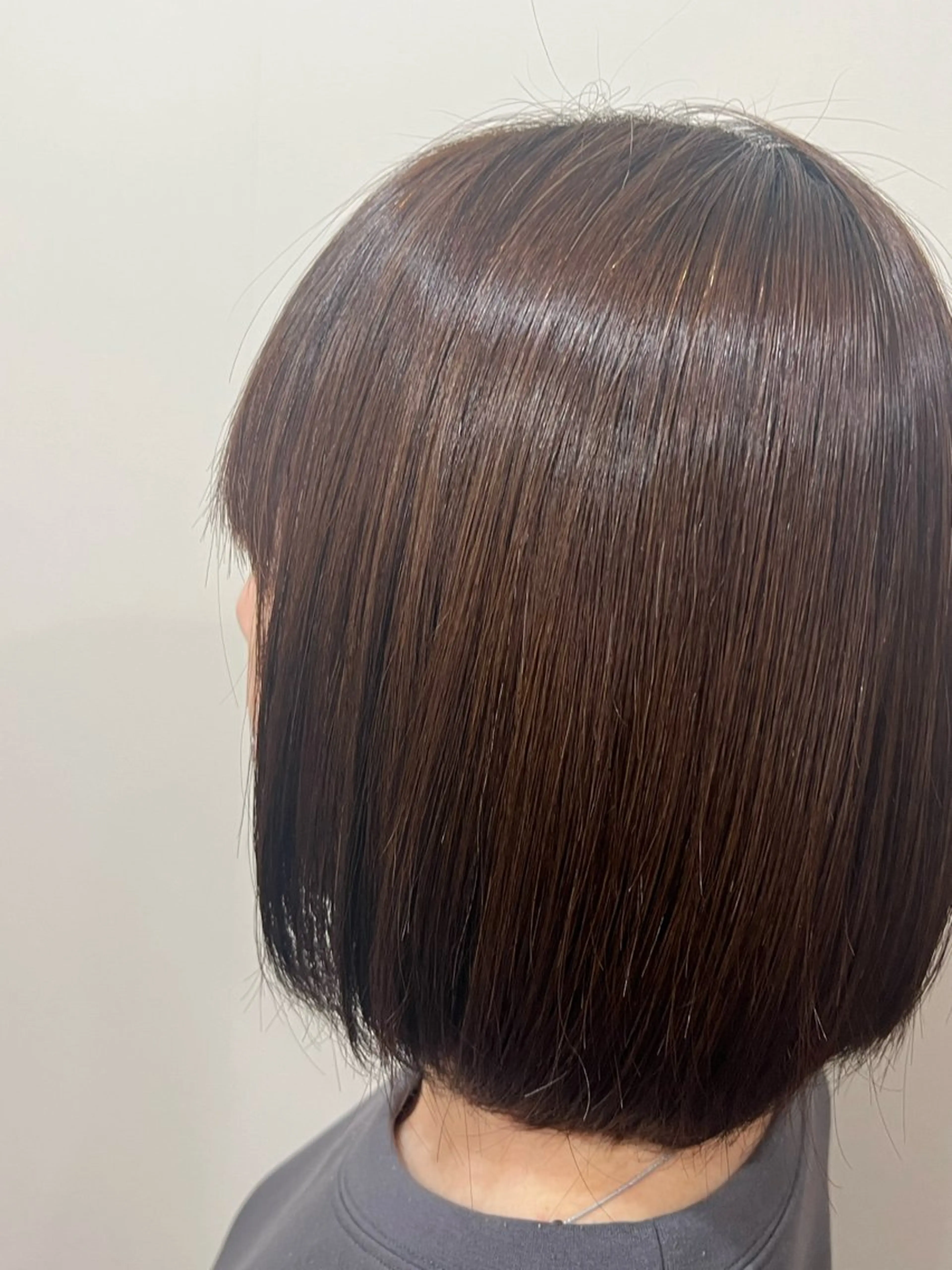 ミディアム 縮毛矯正 廣瀬 京花のヘアスタイル