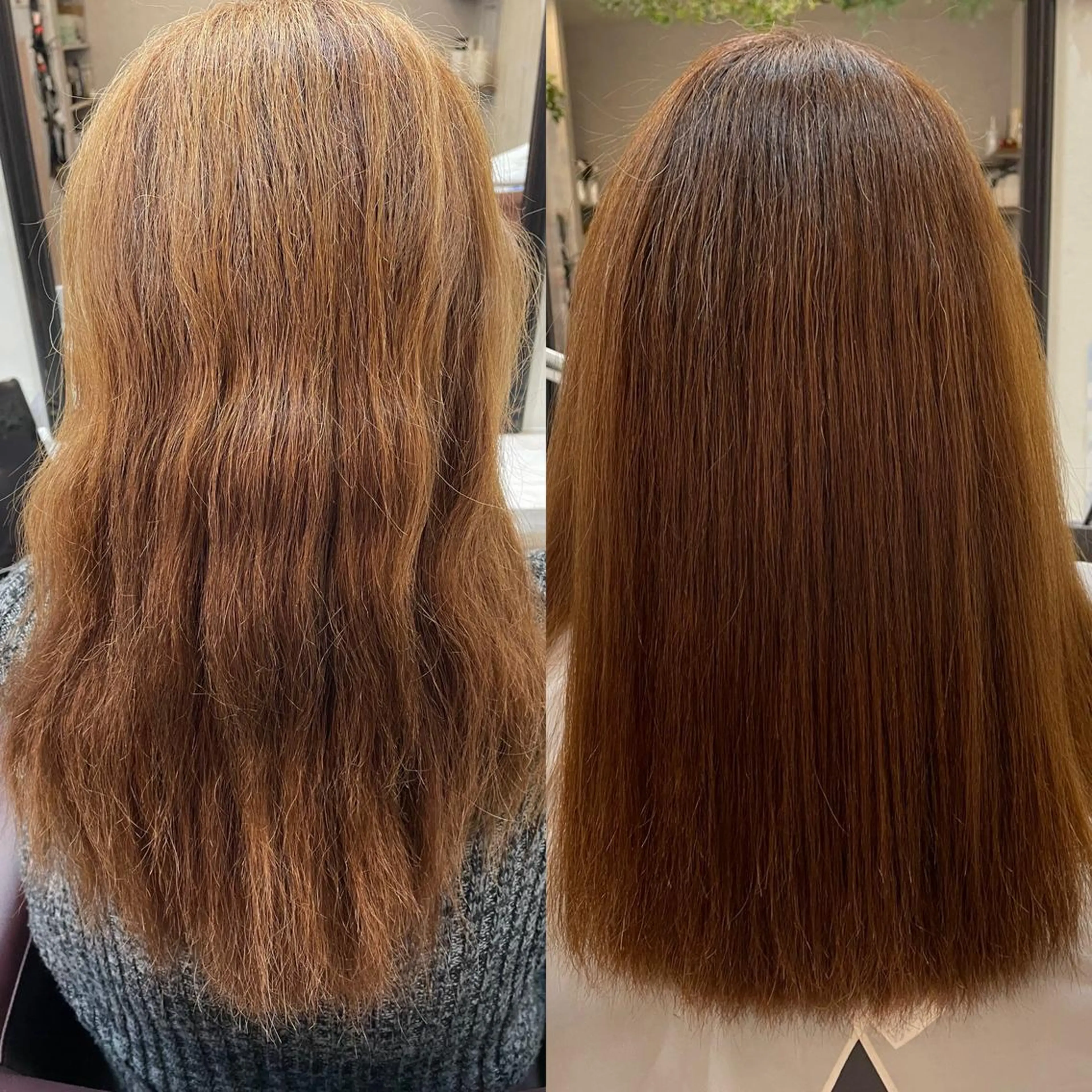 セミロング 津田 あかねのヘアスタイル