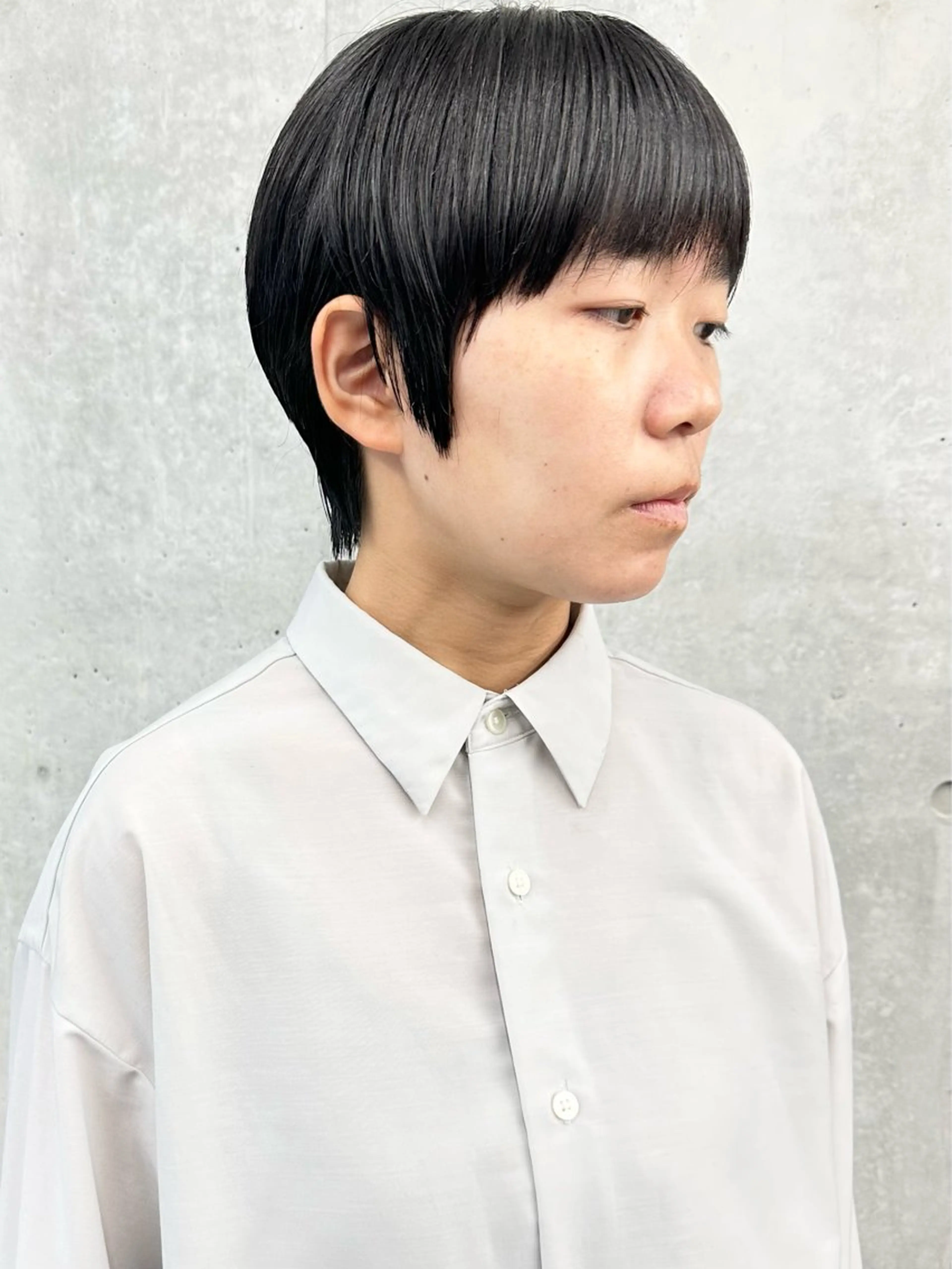 ショート カット ヘッドスパ ボブ/ゆるふわ ボブパーマ/とういのヘアスタイル