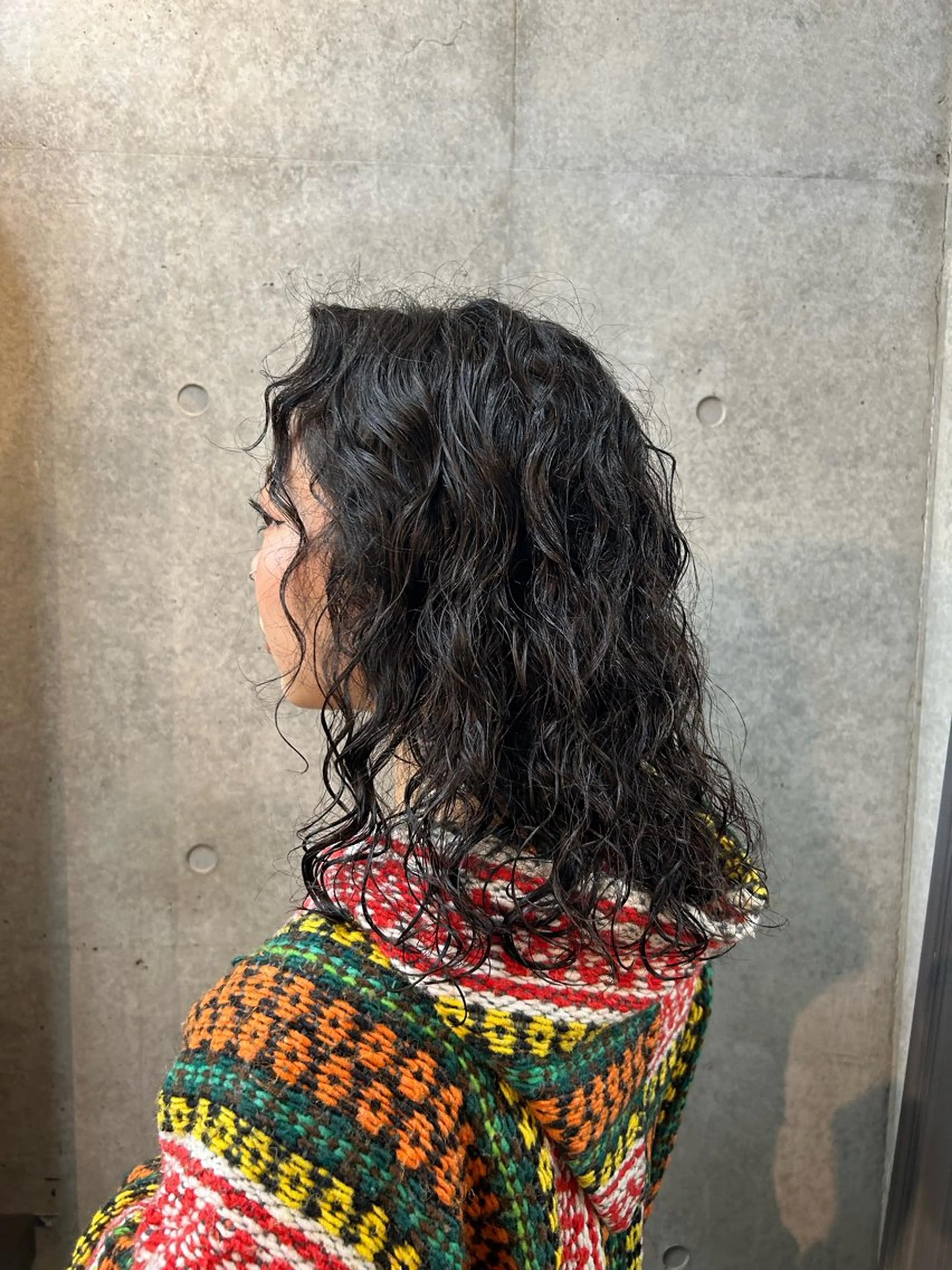 カット✂️+コールドパーマ🌀の写真
