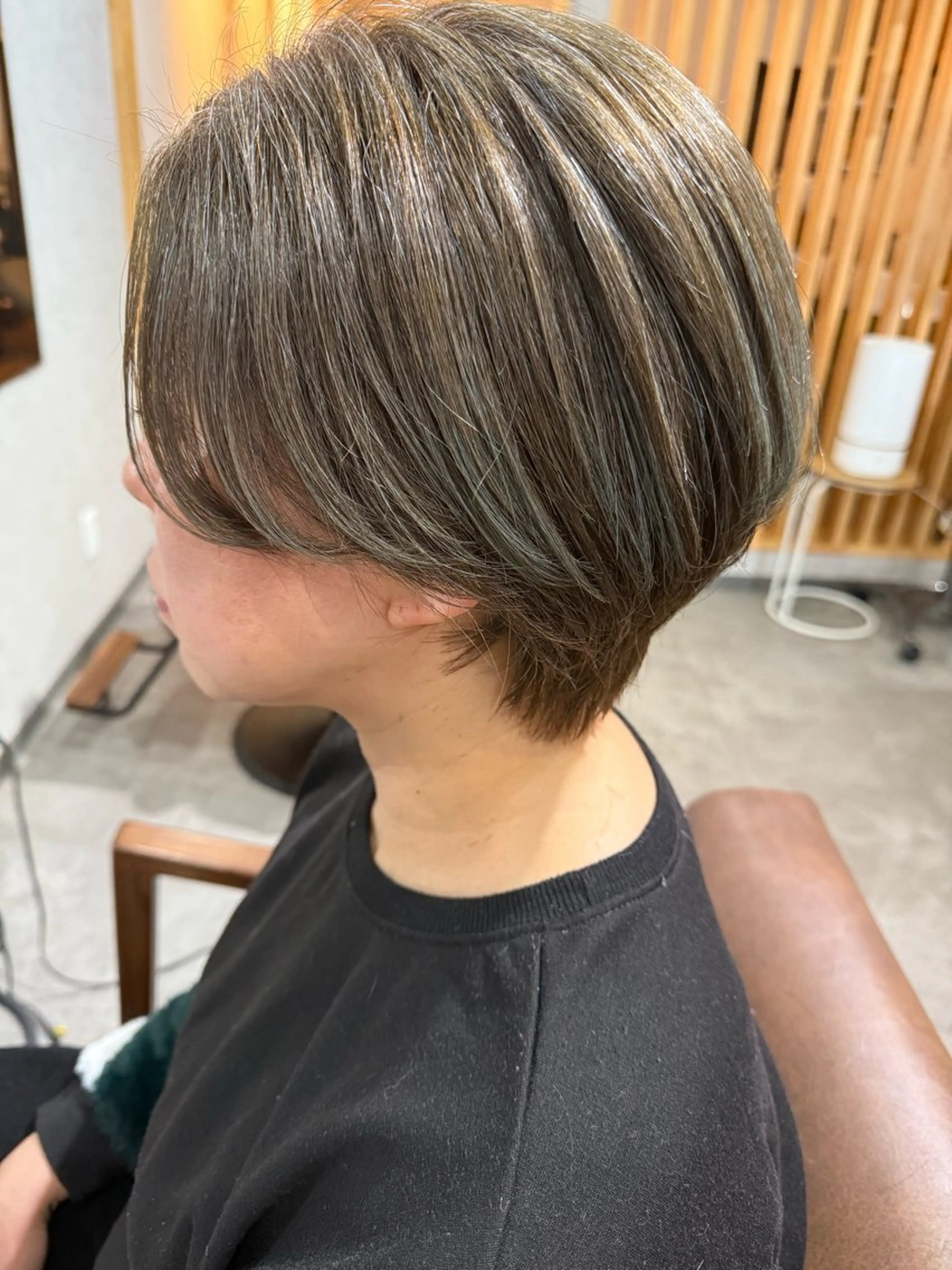 ショート カラー カット ヘアカラー Bish Yanaのヘアスタイル