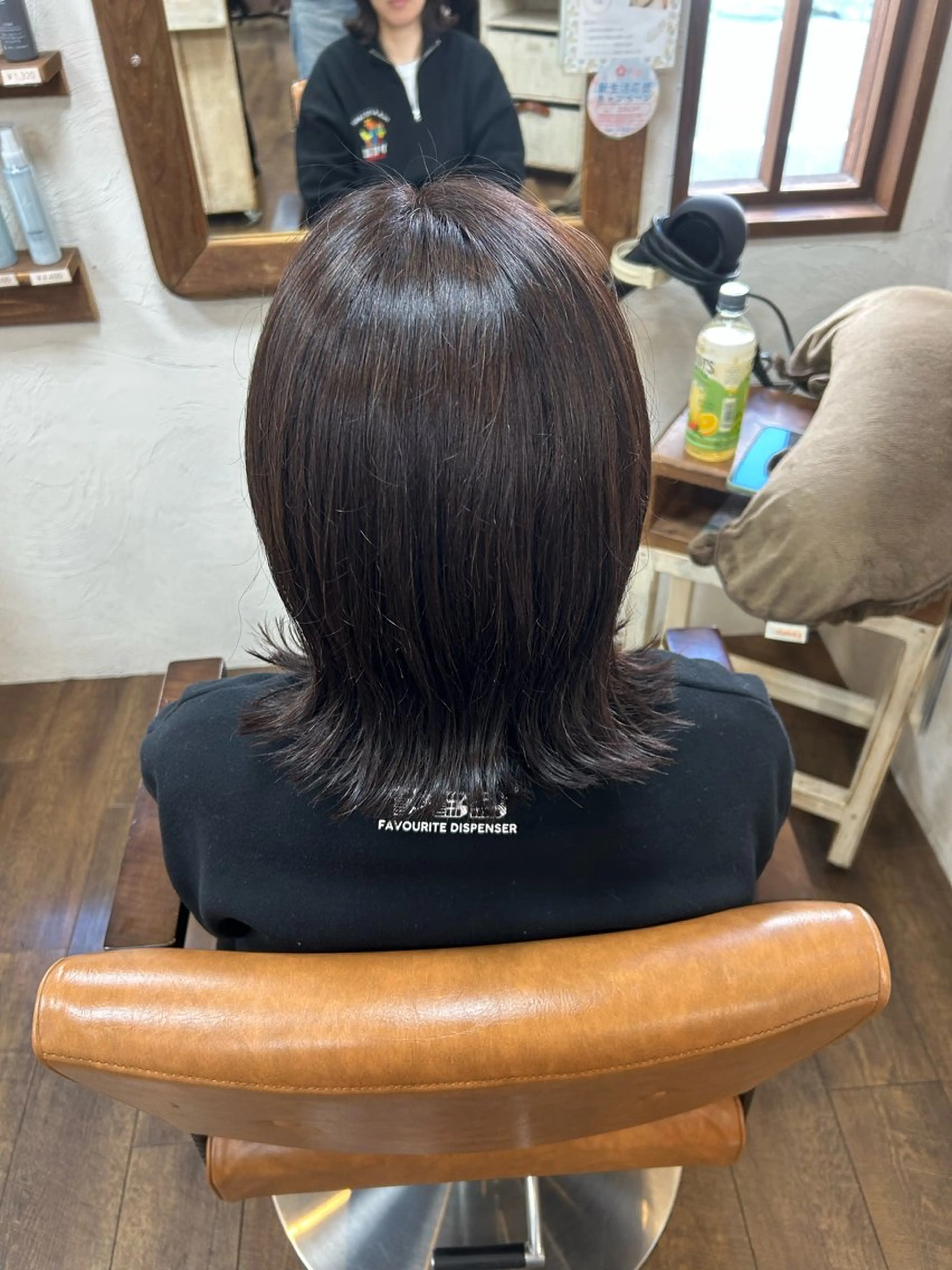 ショート ボブ 外ハネヘア カット 徳永　髪質改善 カラー🪄💫のヘアスタイル