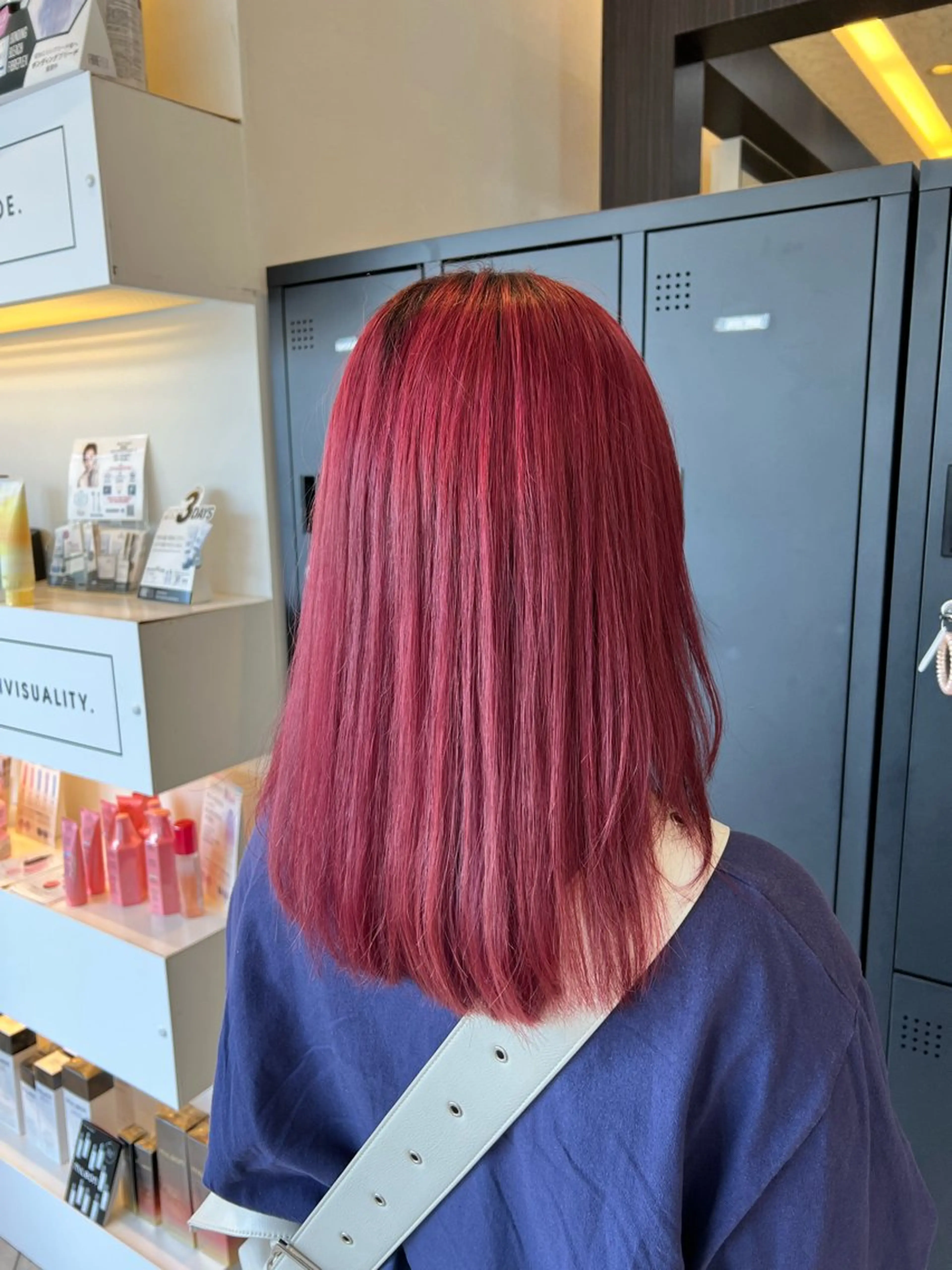 ロング カラー ブリーチ ダブルカラー ピンクカラー 🥀透明感カラー/ 髪質改善🥀ユイキのヘアスタイル