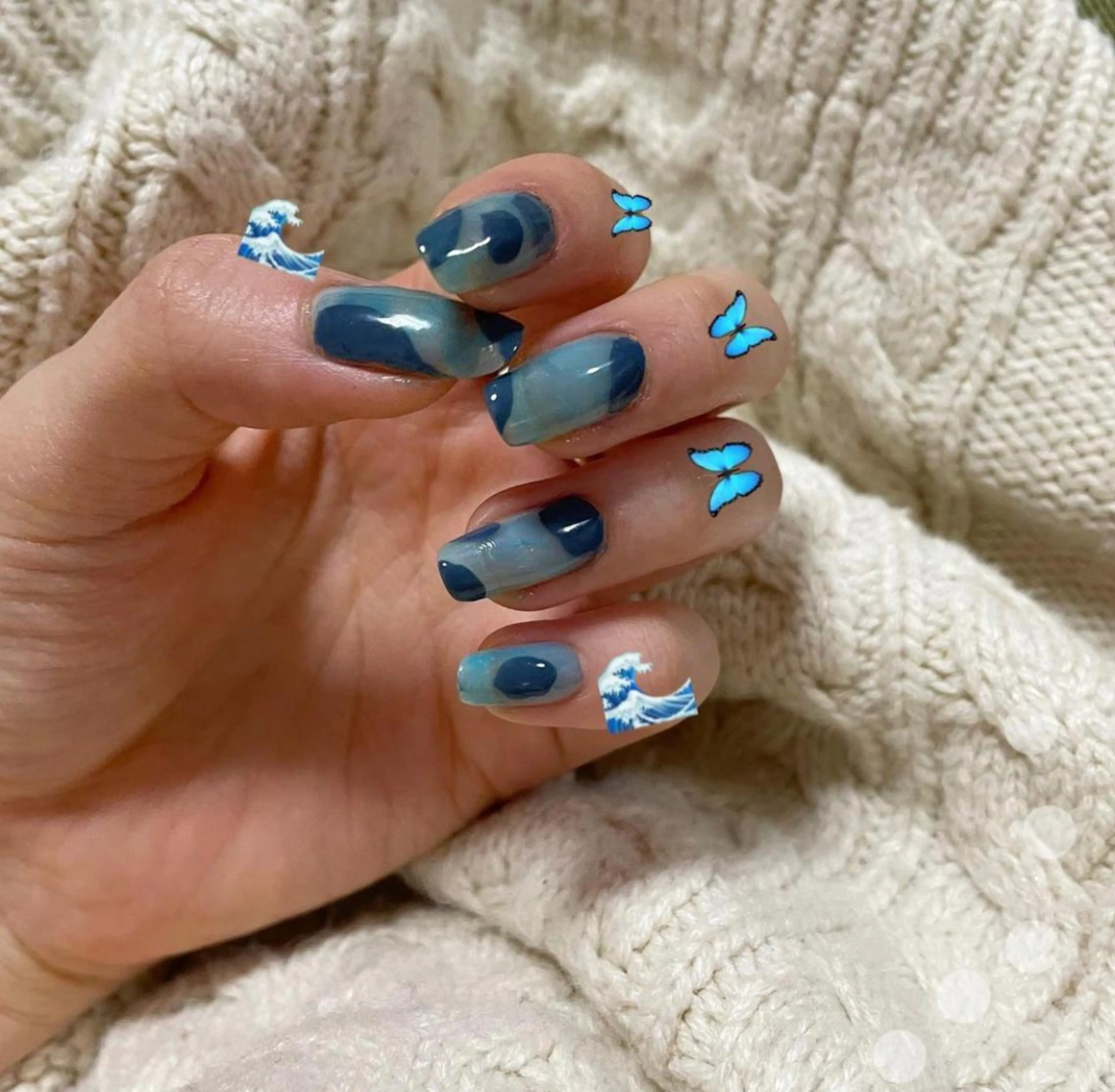 ネイル 栗田 ゆう子のネイルデザイン