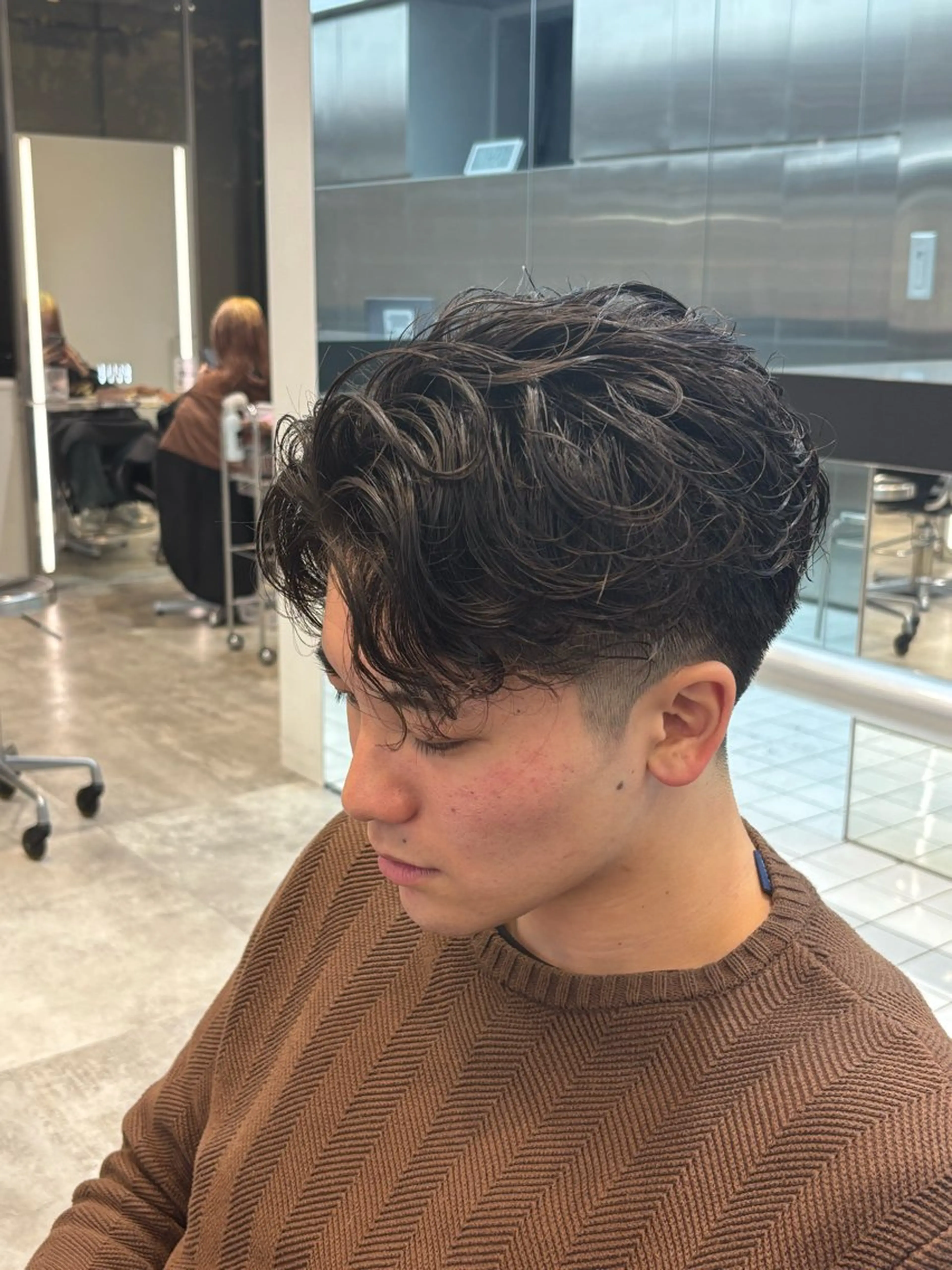 ショート パーマ 【fifth】上條 巧真のヘアスタイル