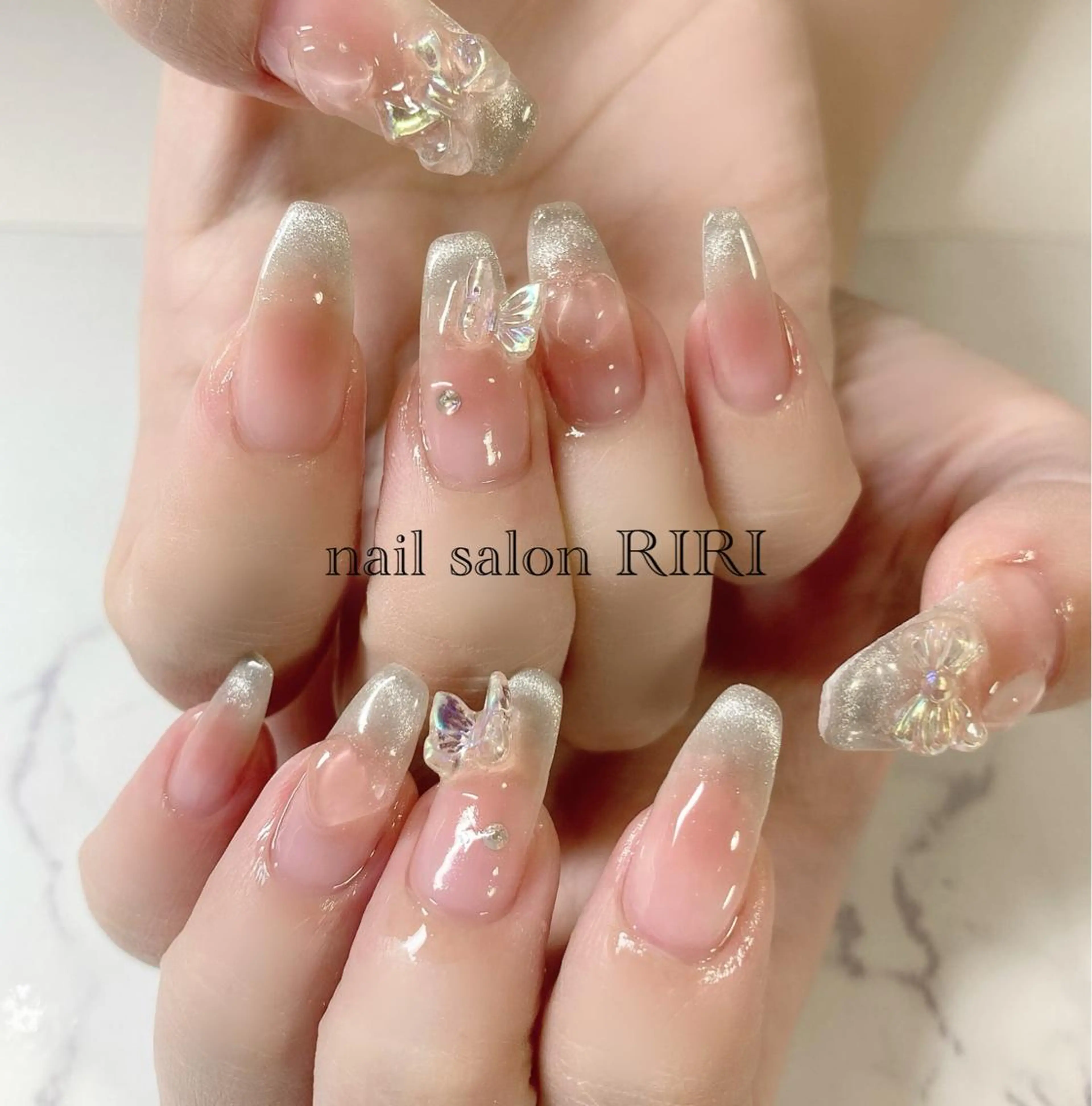 アートし放題コース（Ｍ）1番人気💖凝ったデザインをご希望の方はこちらのコースを♡他店オフ代無料‼︎の写真