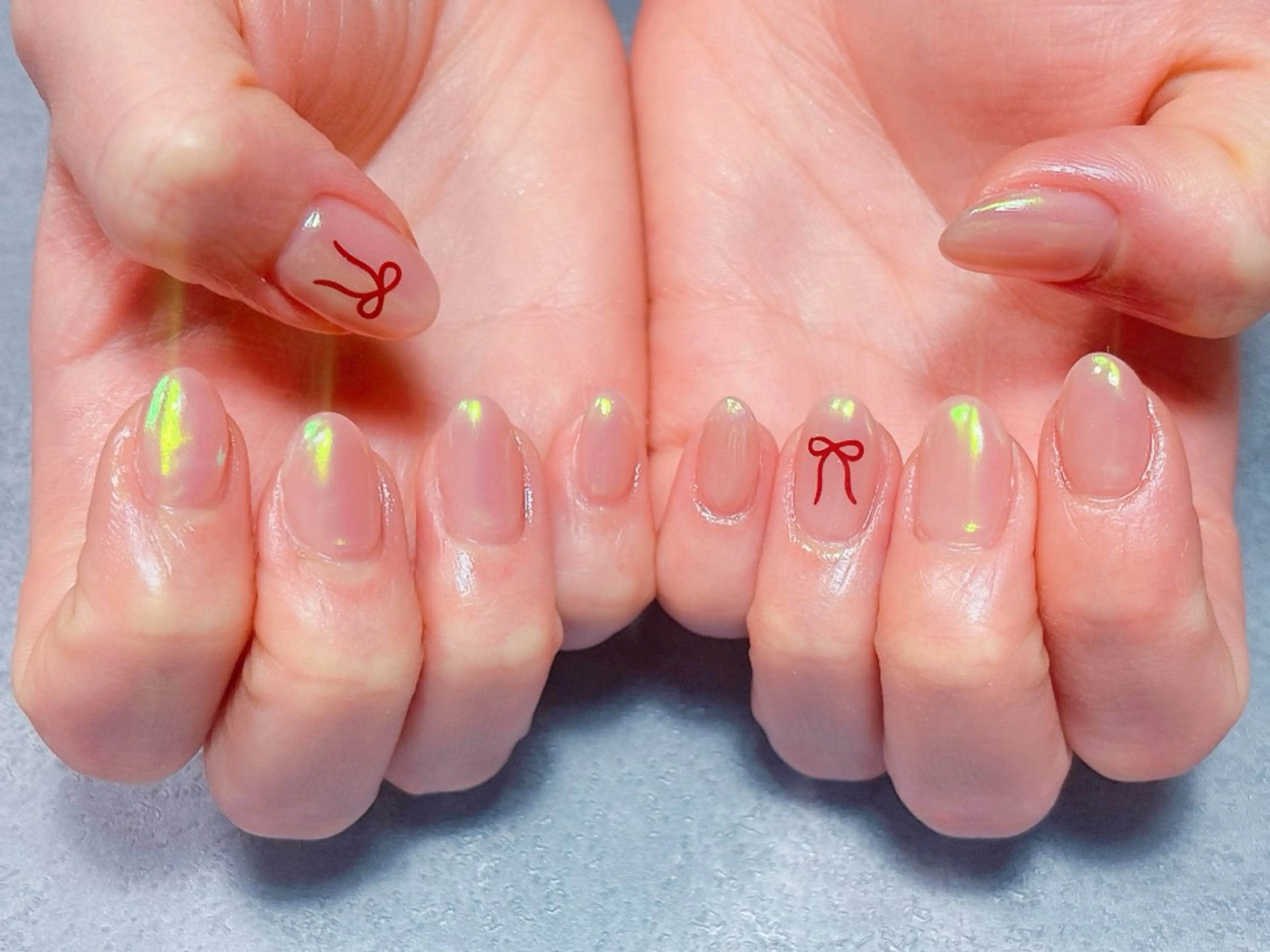 ネイル オーロラネイル ジェルネイル マグネットネイル ミラーネイル ニュアンスネイル ハンドネイル ハンドケア ゆ か_Nails💫のネイルデザイン