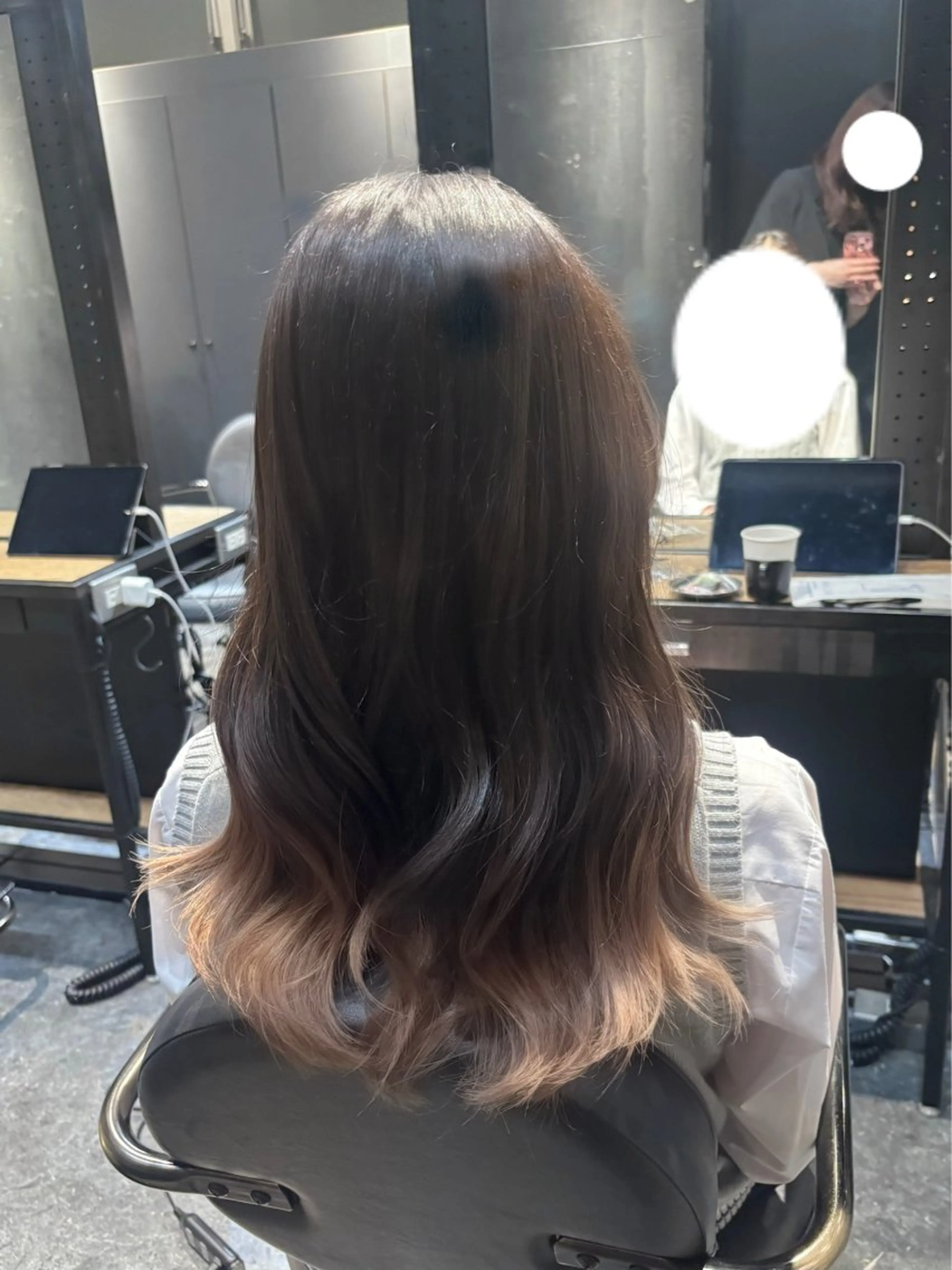ロング ヘアカラー 透明感カラー/ 矯正/まな⭐️のヘアスタイル