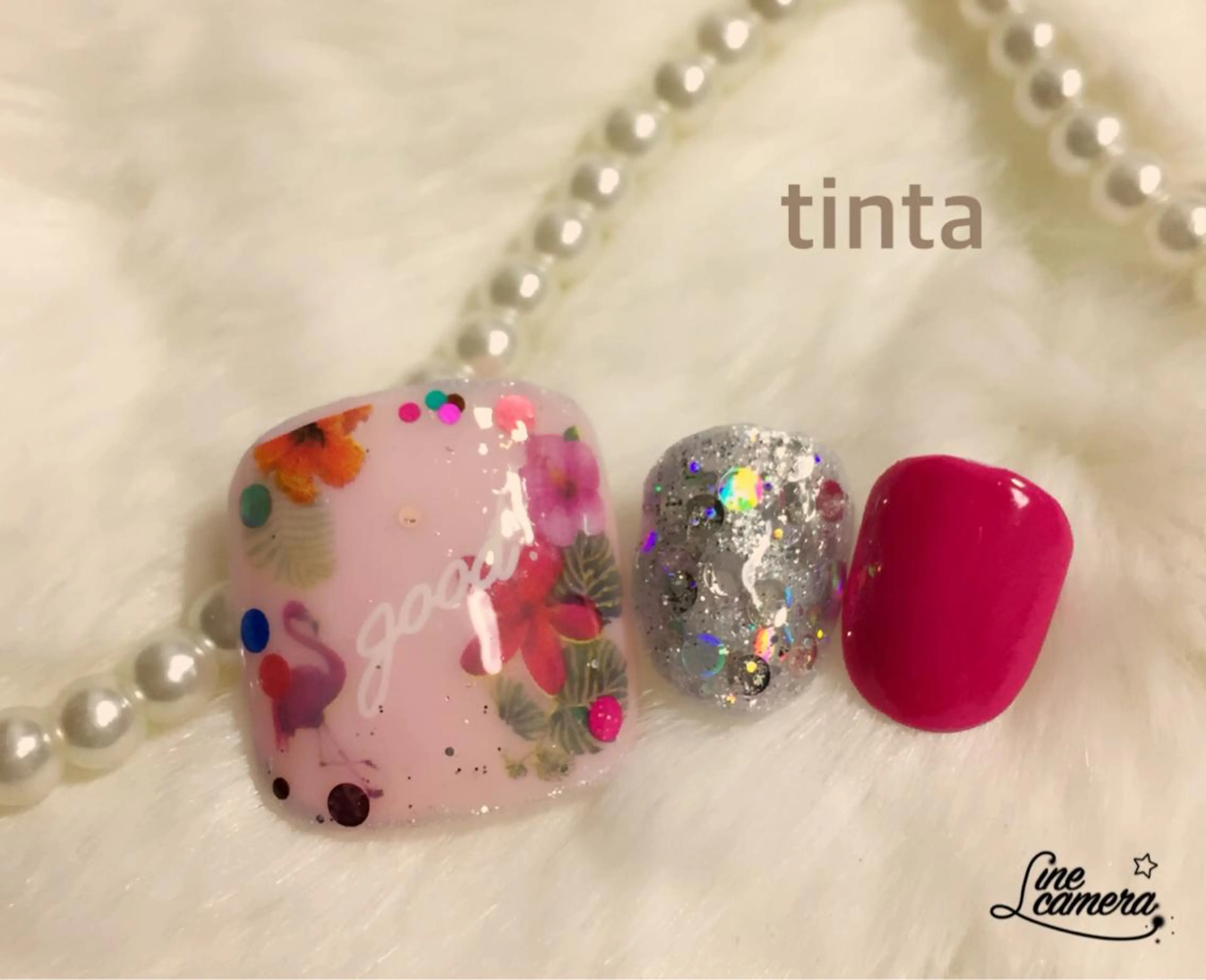 ネイル フットネイル ネイルサロン ティンタ所属・馬場 典子のネイルデザイン