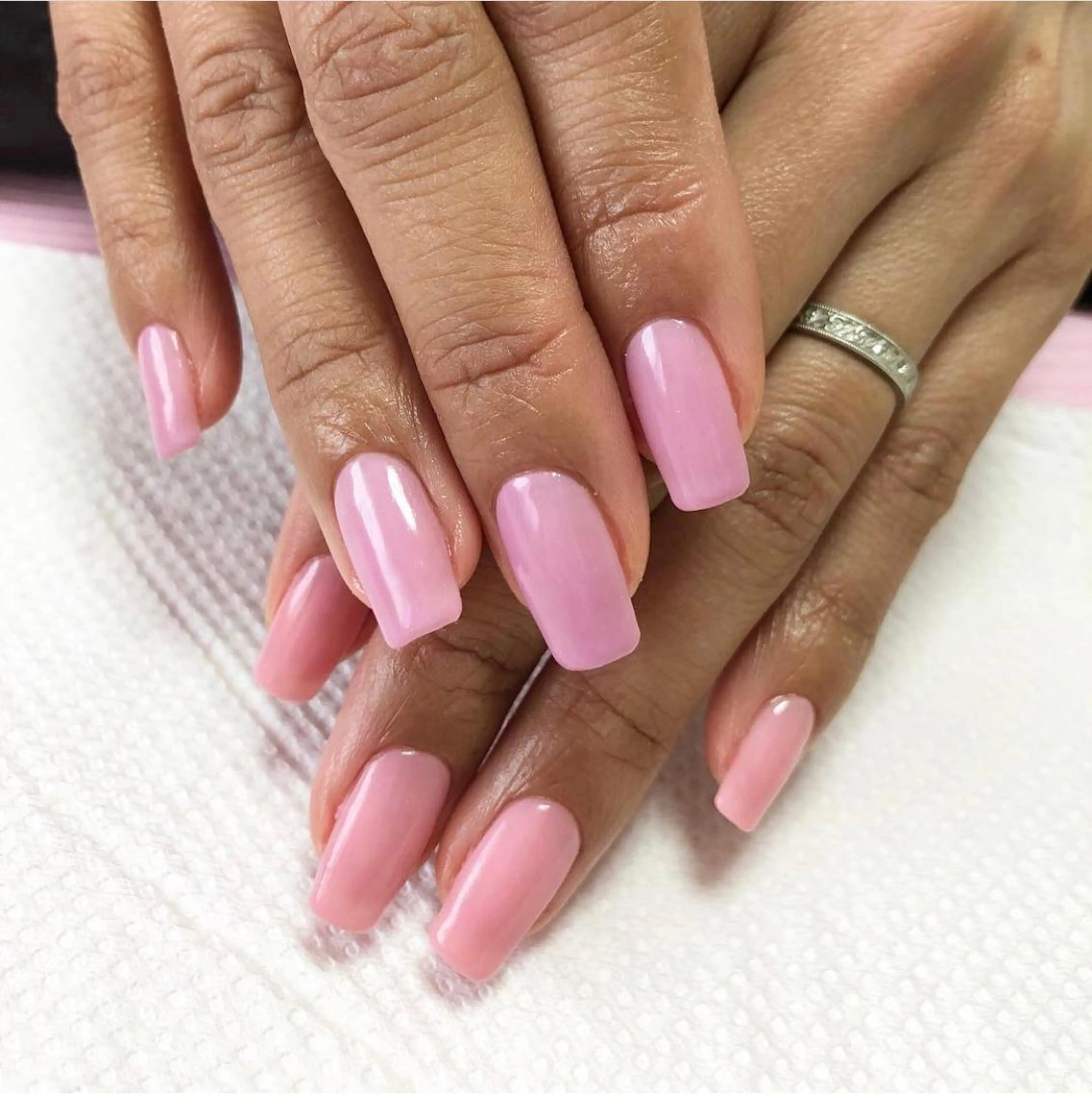 ネイル ワンカラーネイル Nailsalon Ｒ《喜多見3分》のネイルデザイン