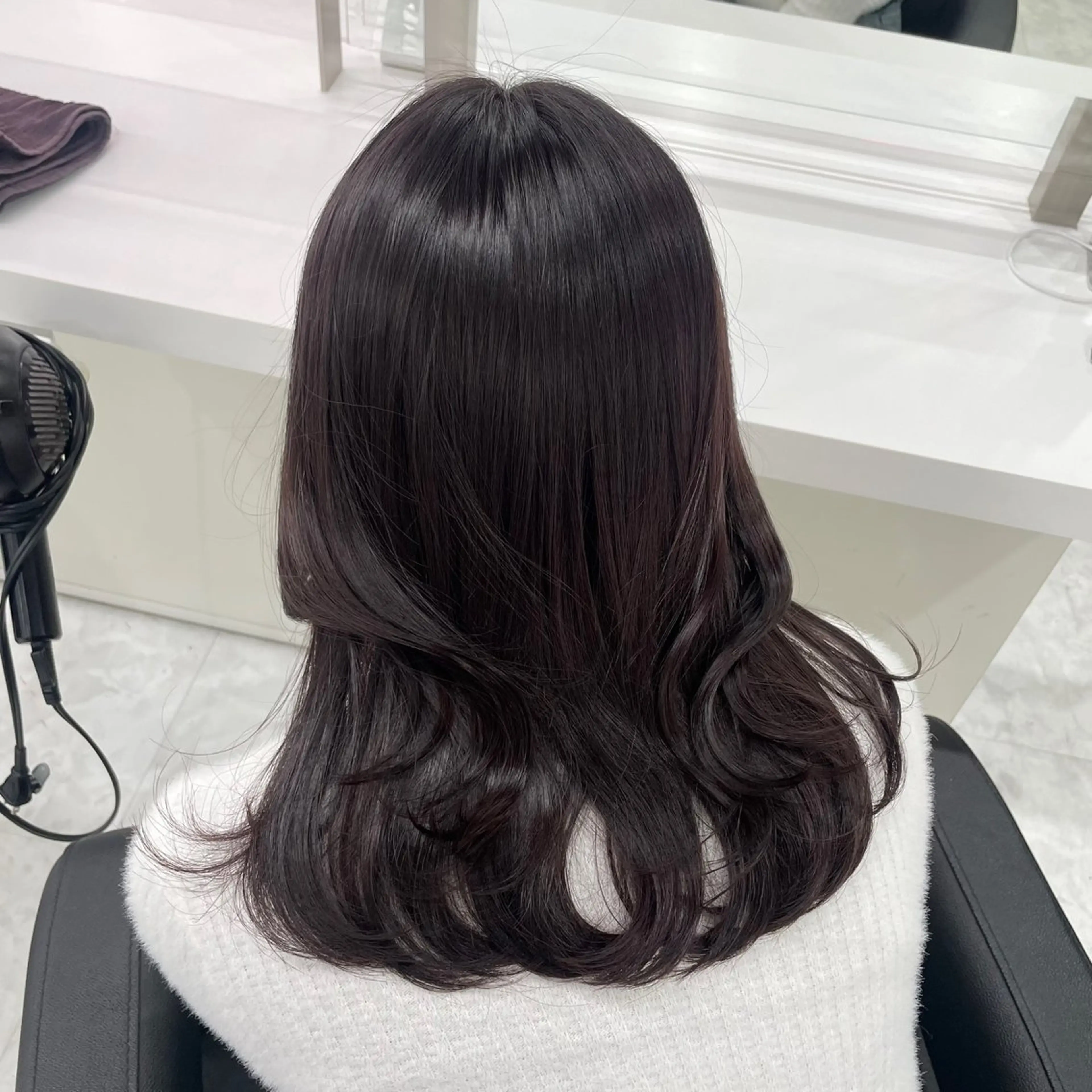 カラー ヘアカラー 大人っぽ韓国🤍ブリ ーチ/mitsukiのヘアスタイル