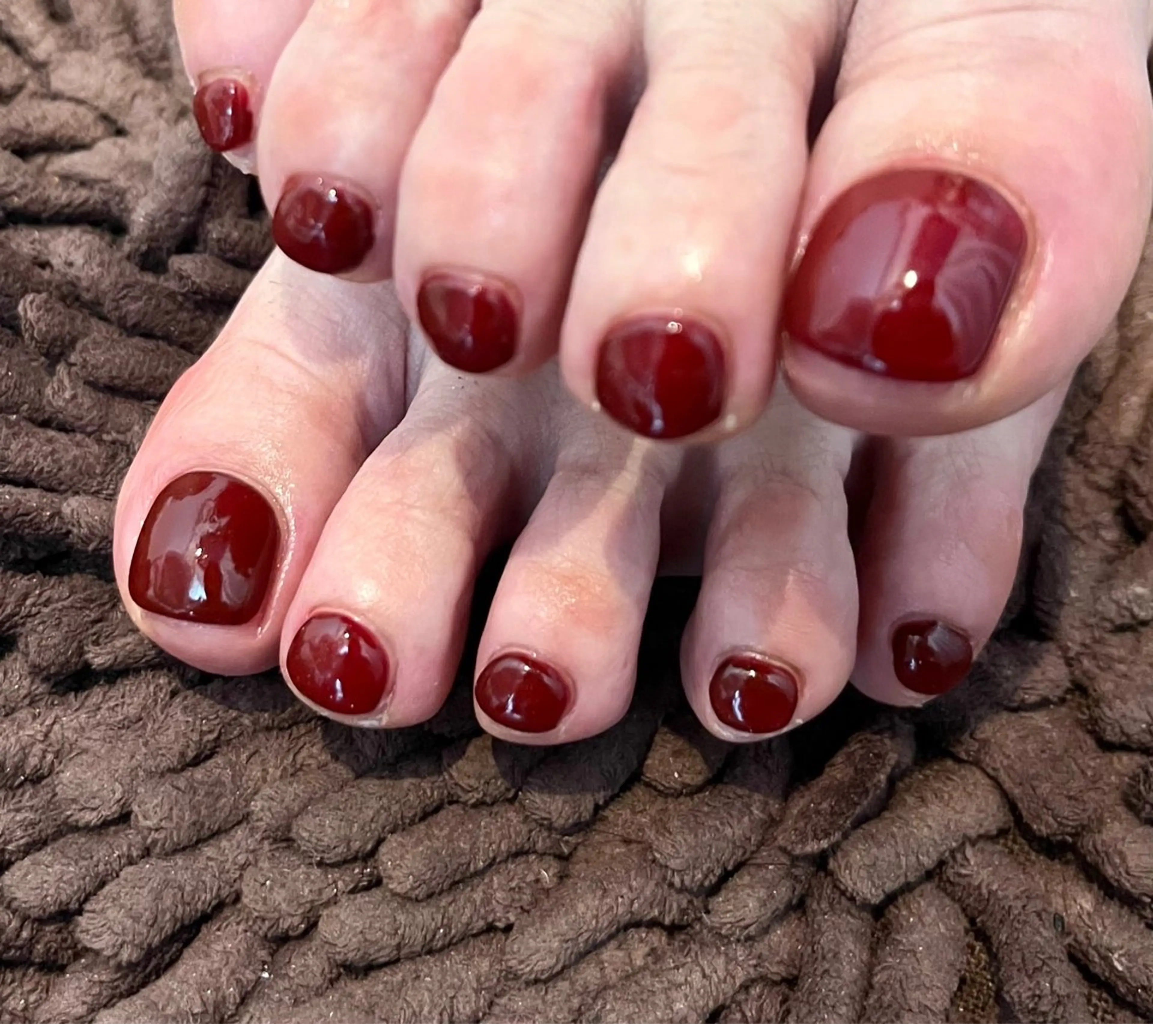 ネイル 🩷ྀི暖色カラー 🫧ྀིススマゴチヨのヘアスタイル