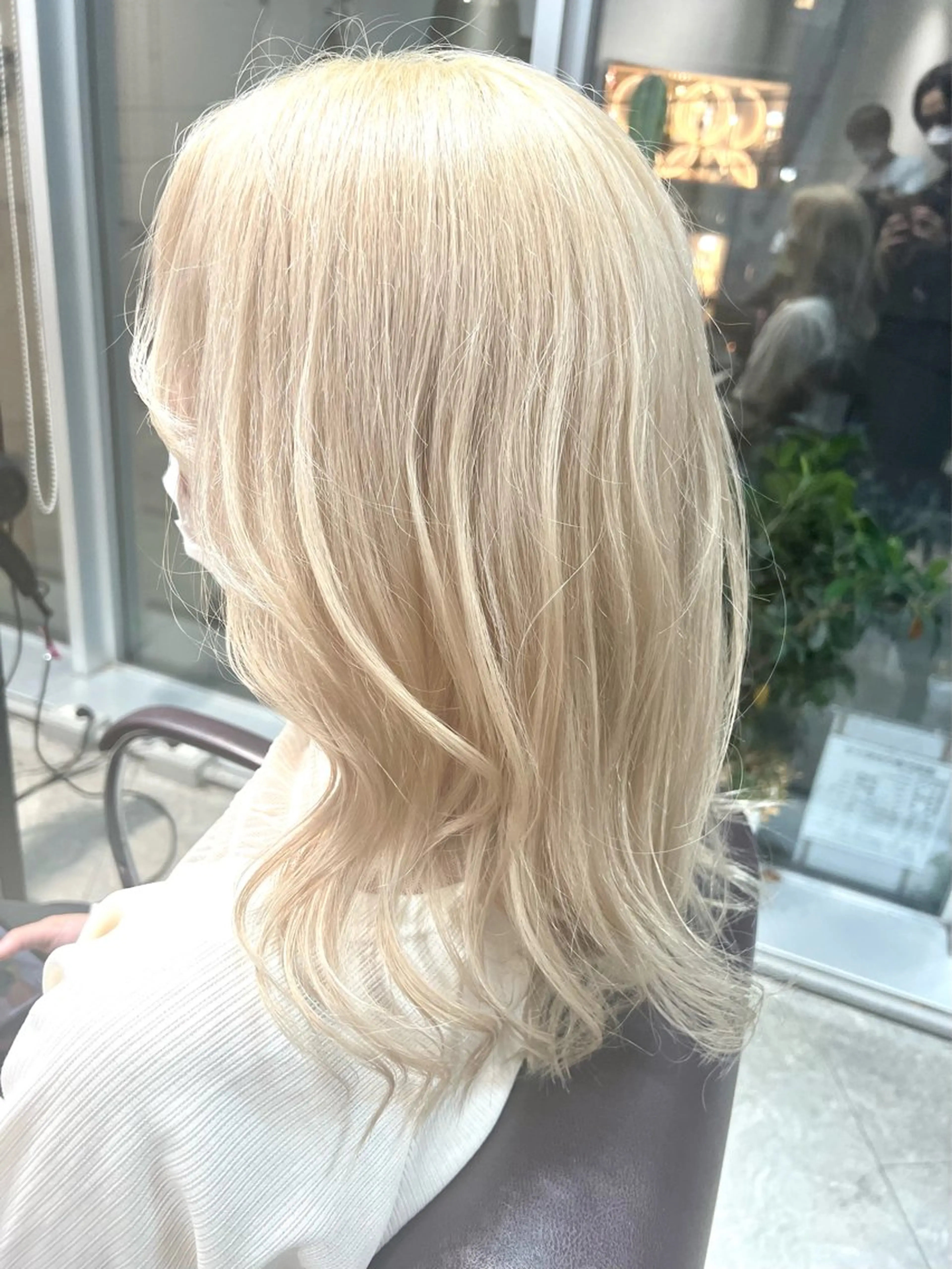 ミディアム カラー ヘアアレンジ ヘアカラー トリートメント ヘアセット 🌈インナーカラー ‘ショウマ’🌈のヘアスタイル