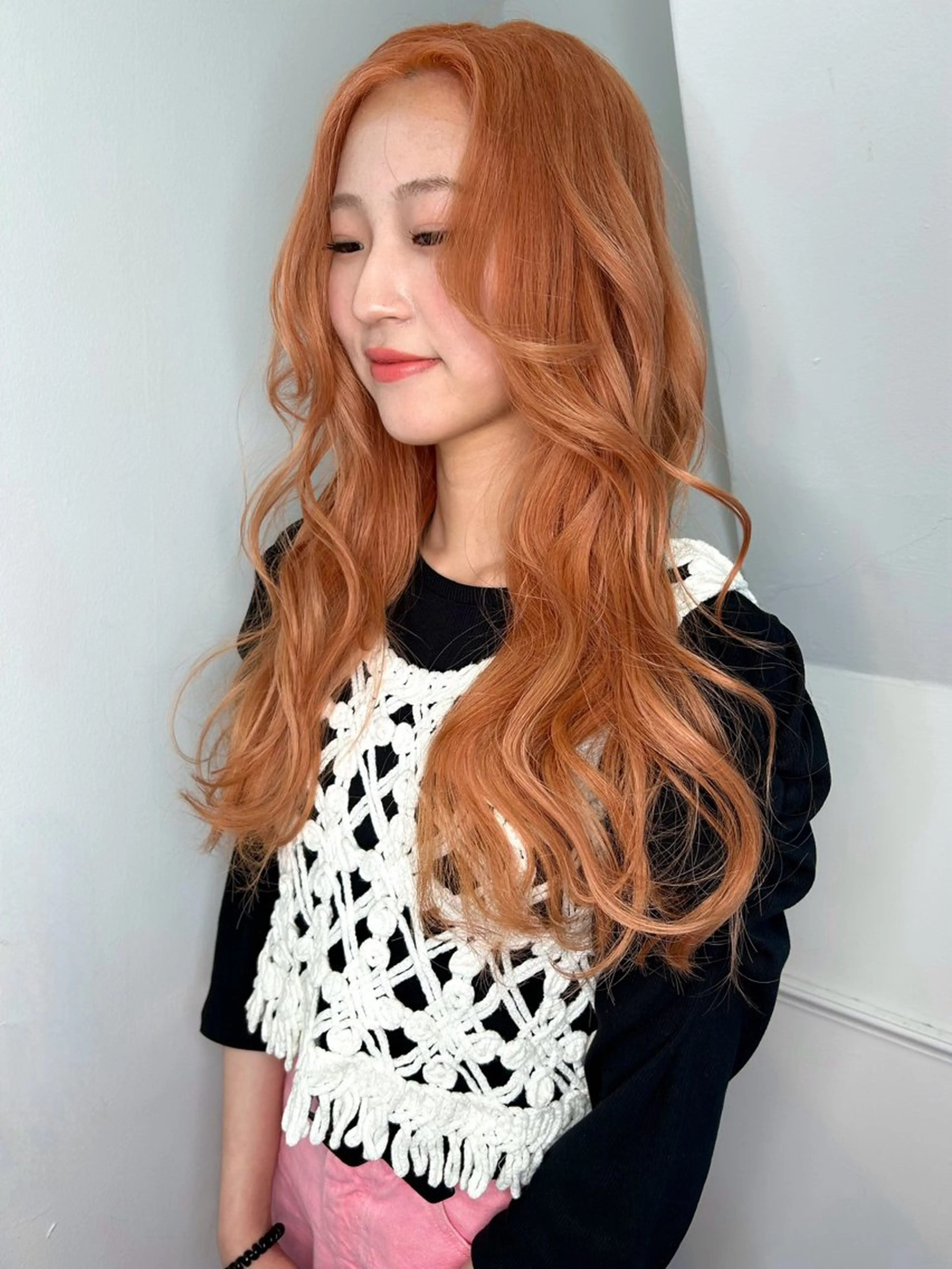 ロング カラー 透明感カラー/レイヤ ー🌙Honokaのヘアスタイル