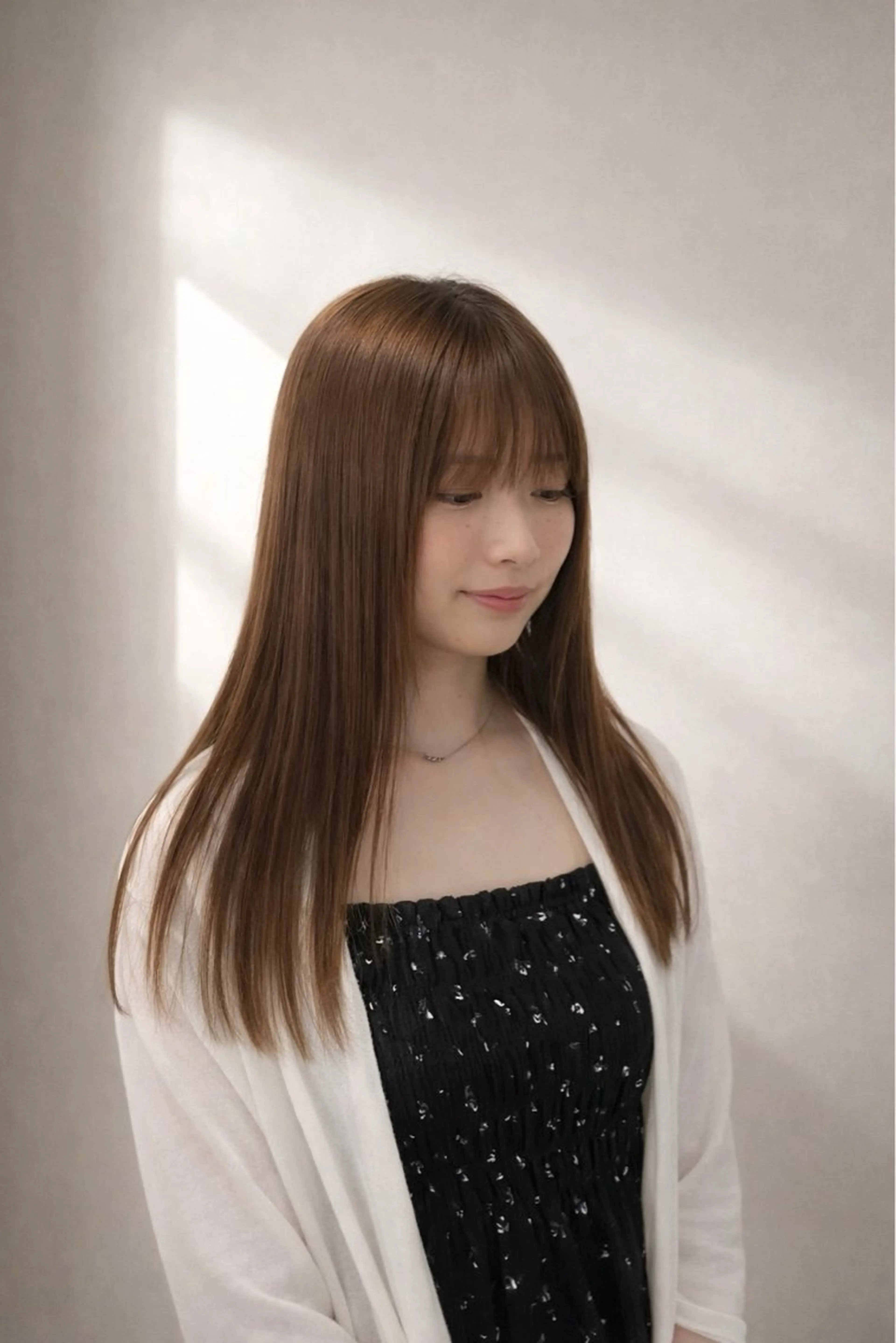 カラー カット ヘアカラー とば みゆうのヘアスタイル