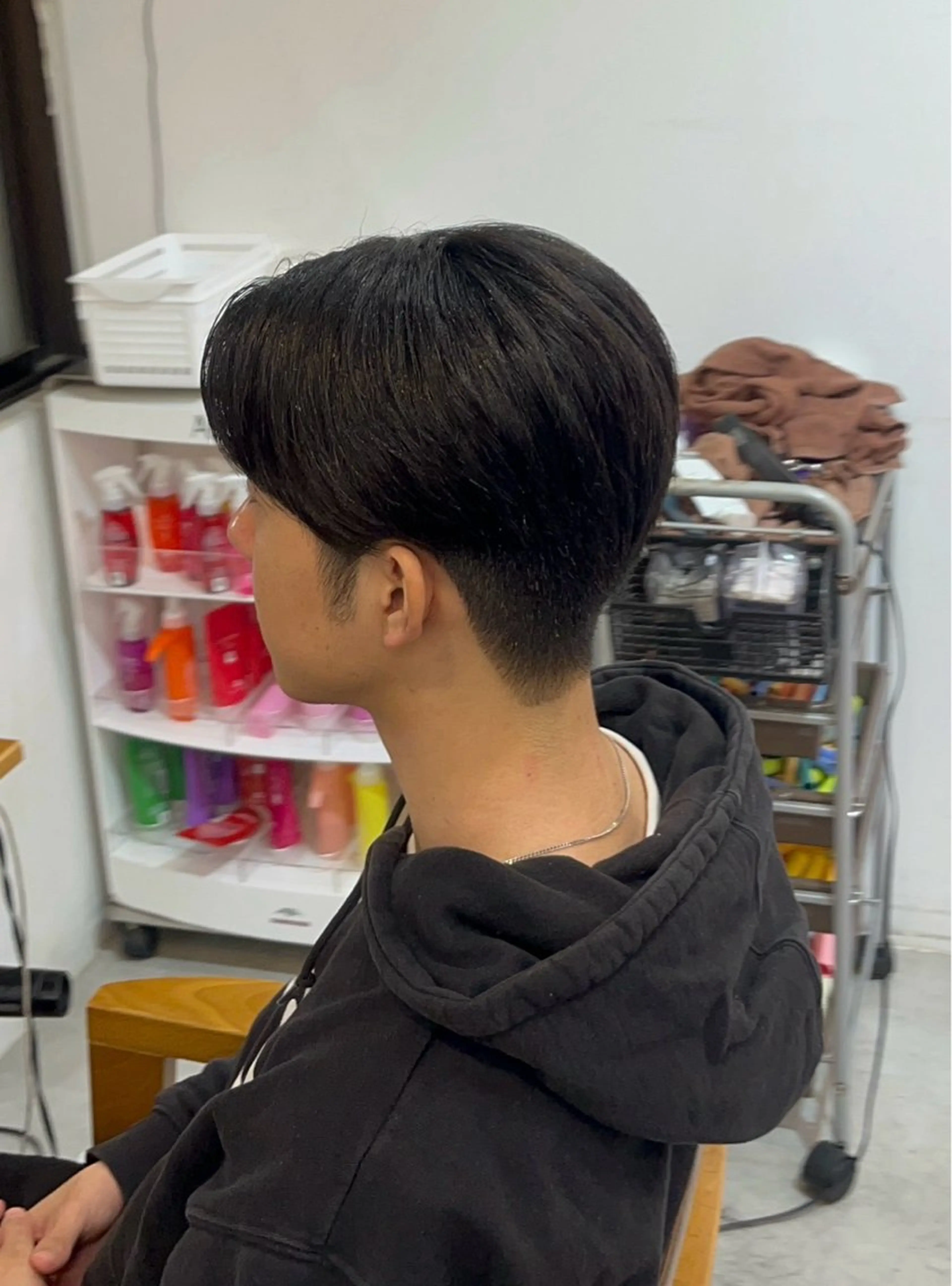 メンズ カット 縮毛矯正 mit bytree MISAKI🎀のヘアスタイル