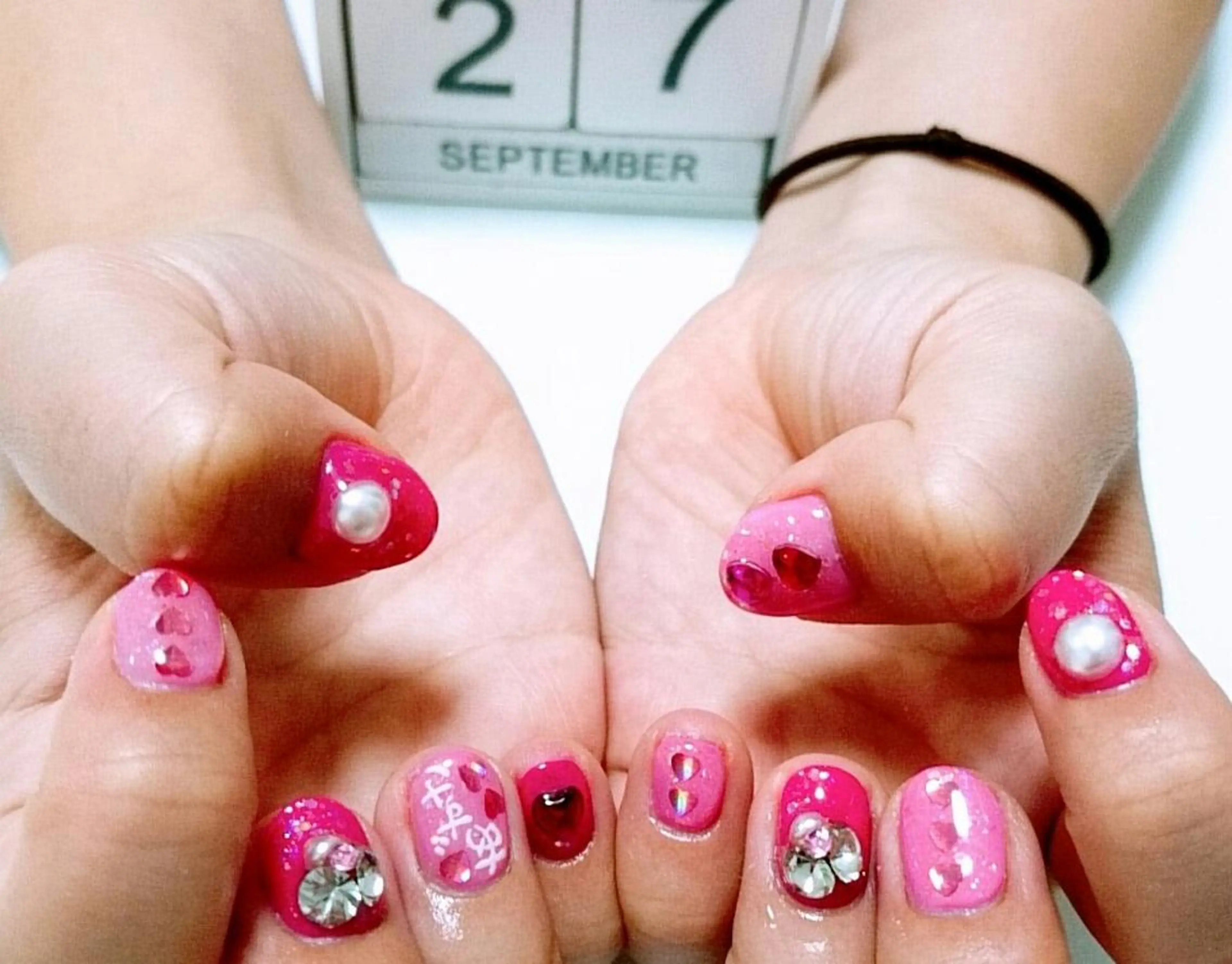 ネイル ピンク JEWEL nailのネイルデザイン