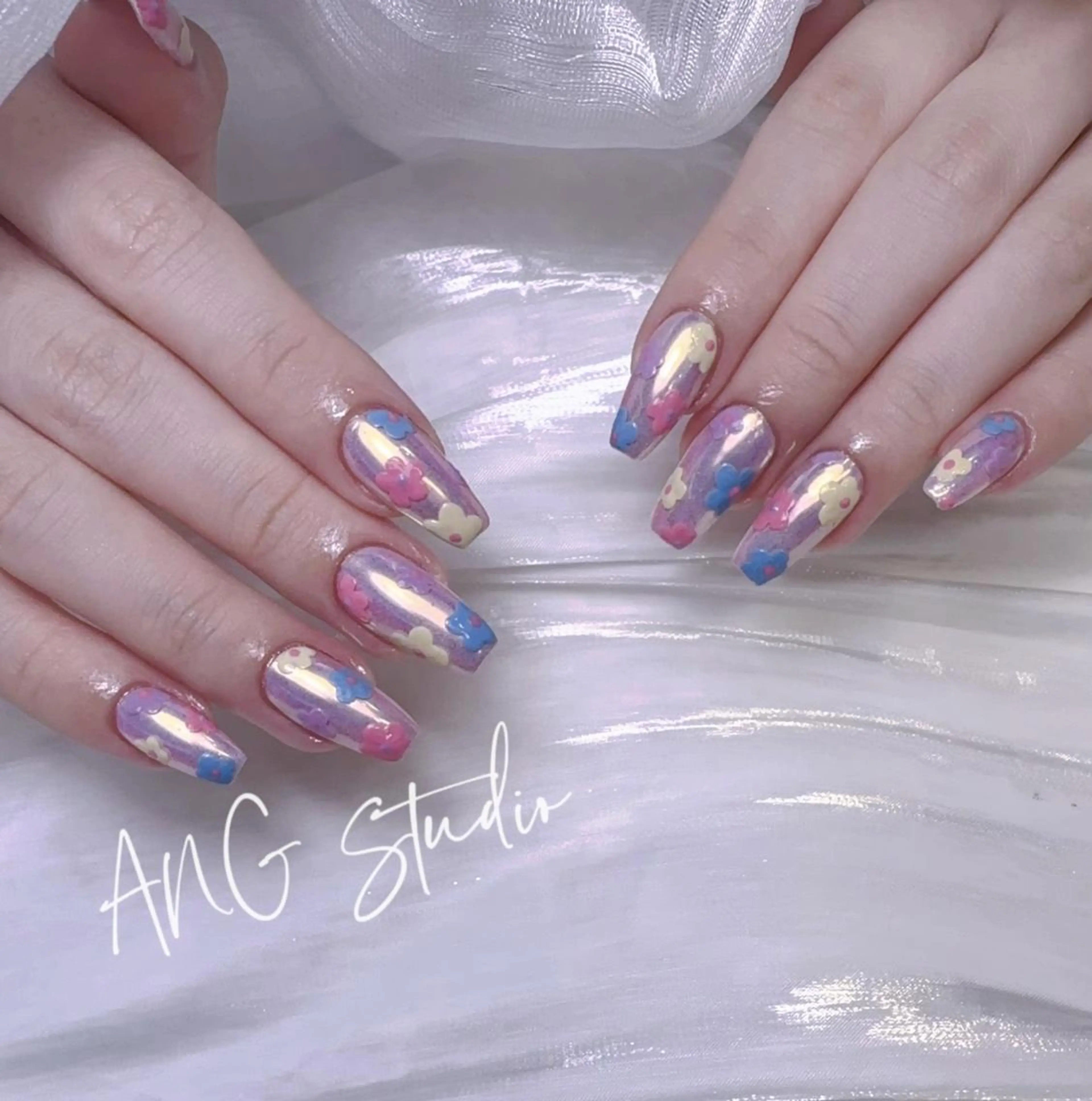 ネイル ANG アクリル スカルプ専門🌸のネイルデザイン