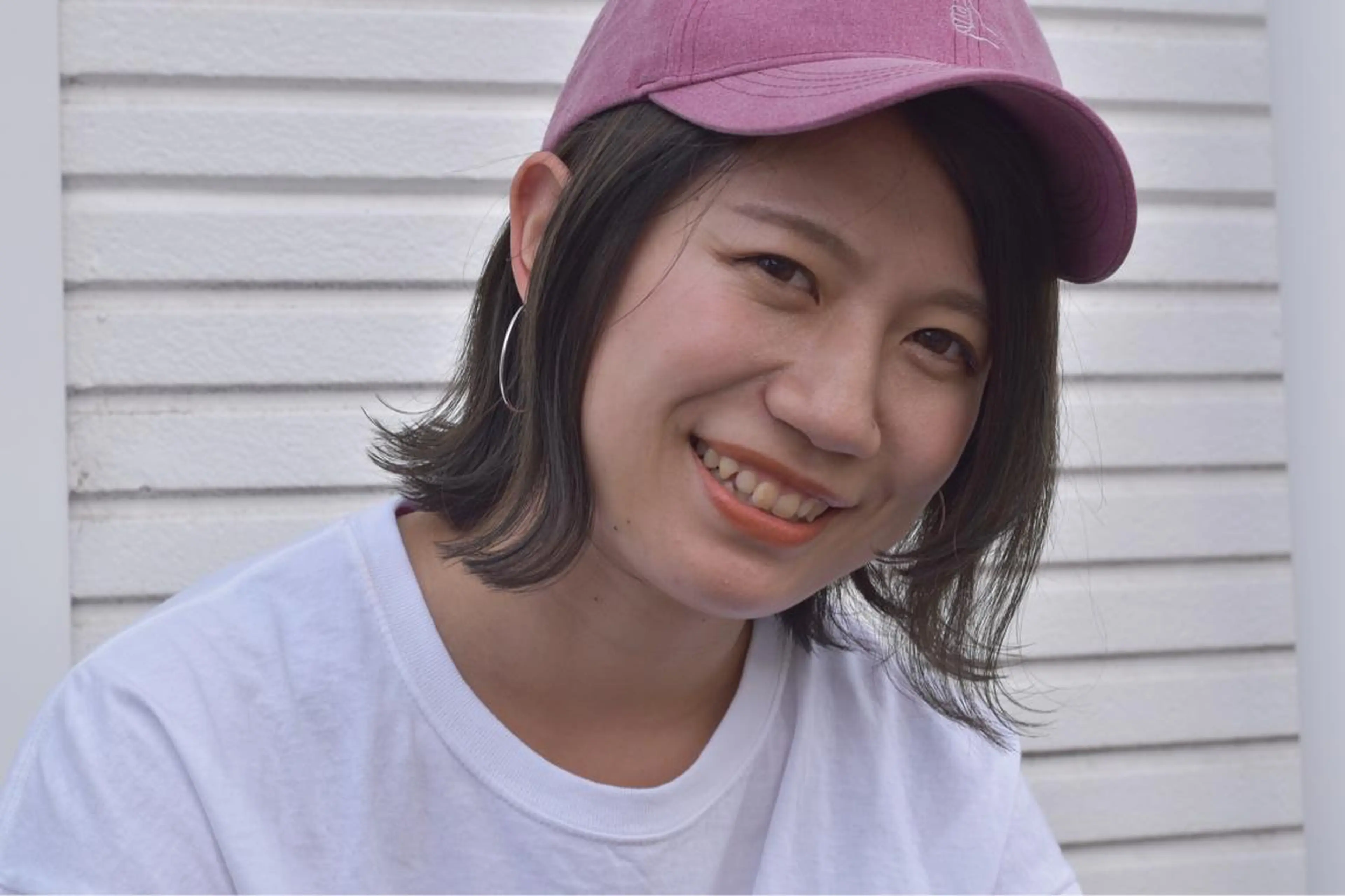 ミディアム コウノス マサコのヘアスタイル