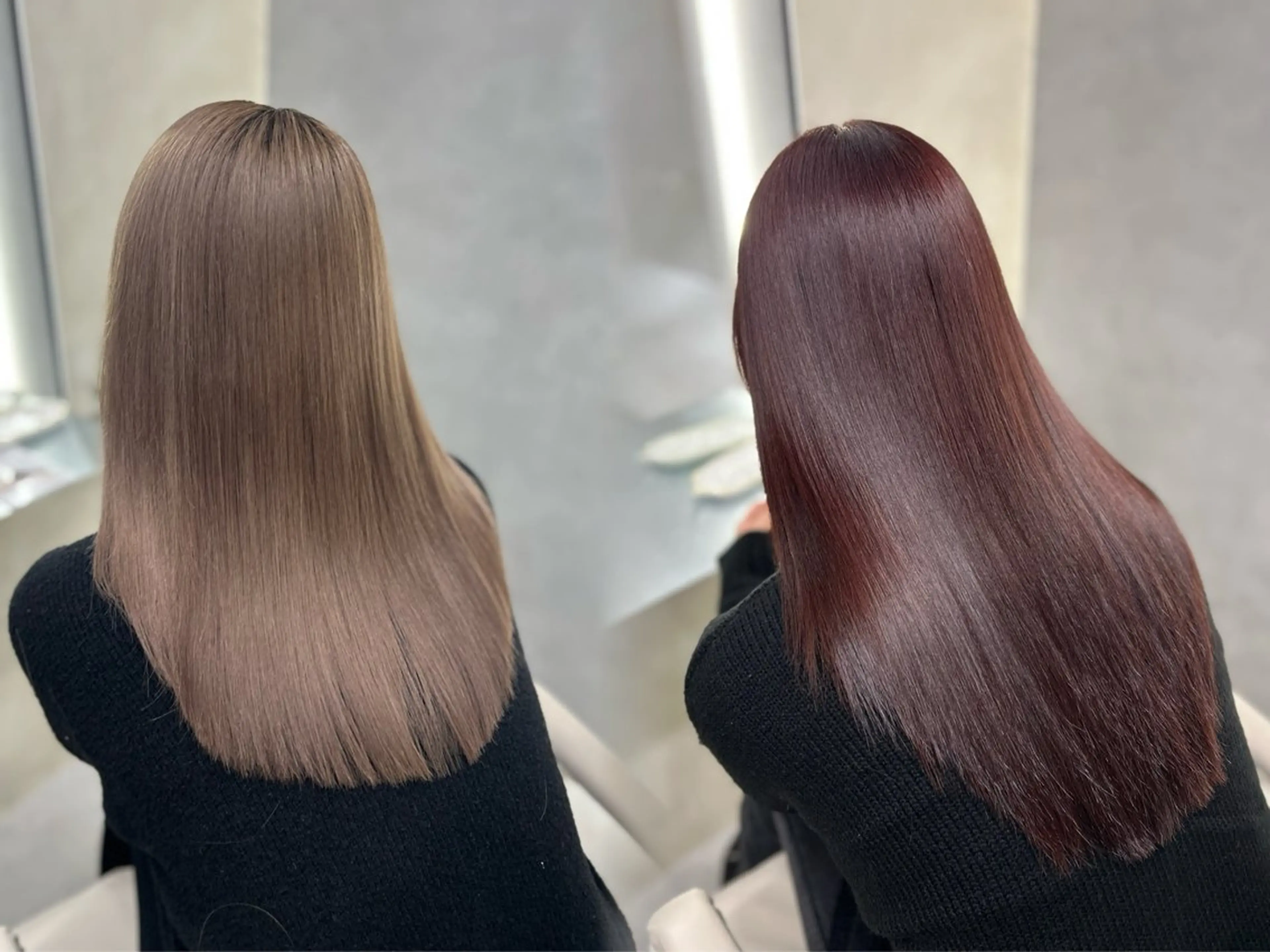 ロング カット トリートメント 木本晴香/髪質改善 /艶カラー透明感のヘアスタイル