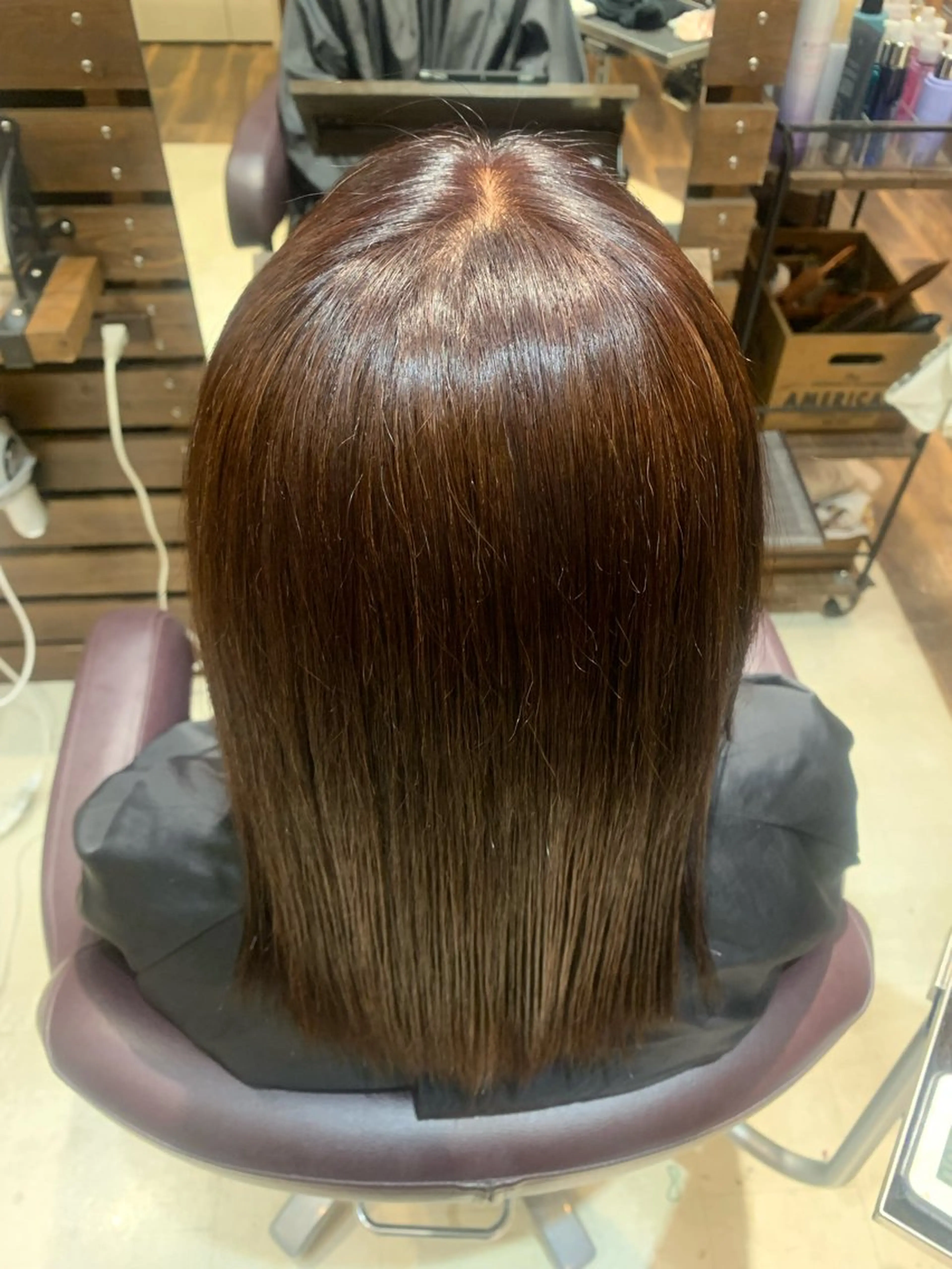 ロング カラー ピンクカラー ヘアカラー Appias海老名所属・三村 叶羽のヘアスタイル