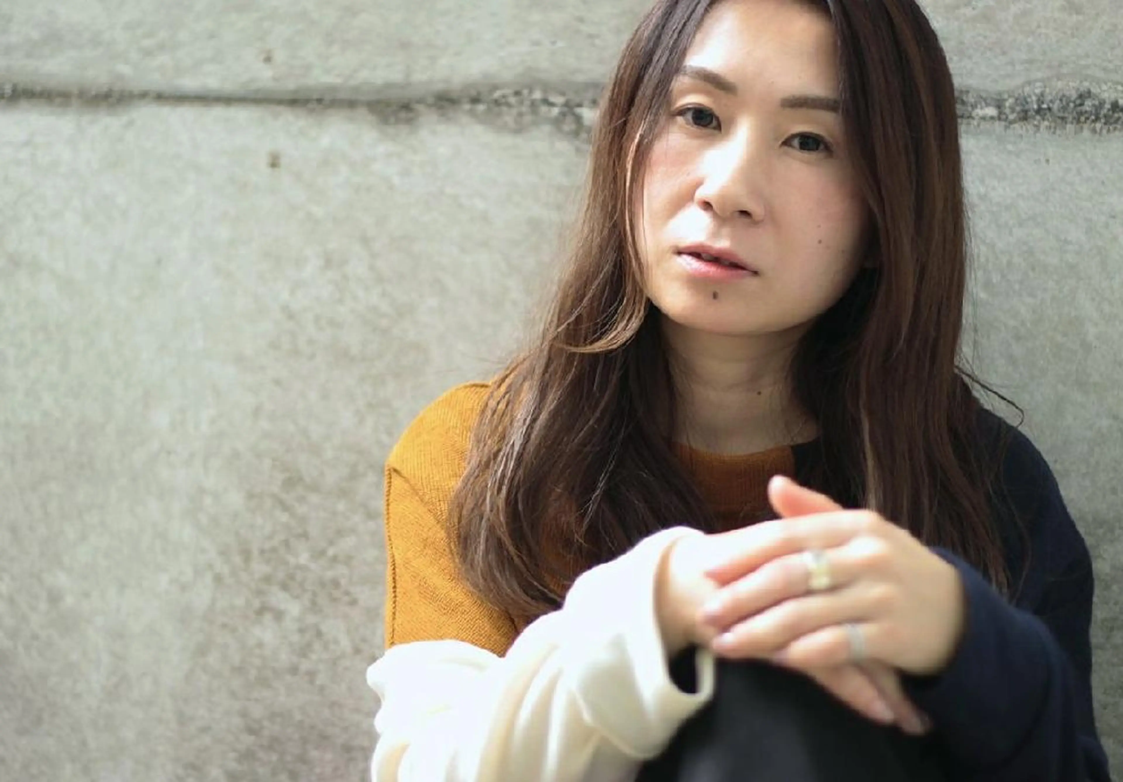 セミロング カラー パーマ カット ヘアカラー フリーランス 和田のヘアスタイル