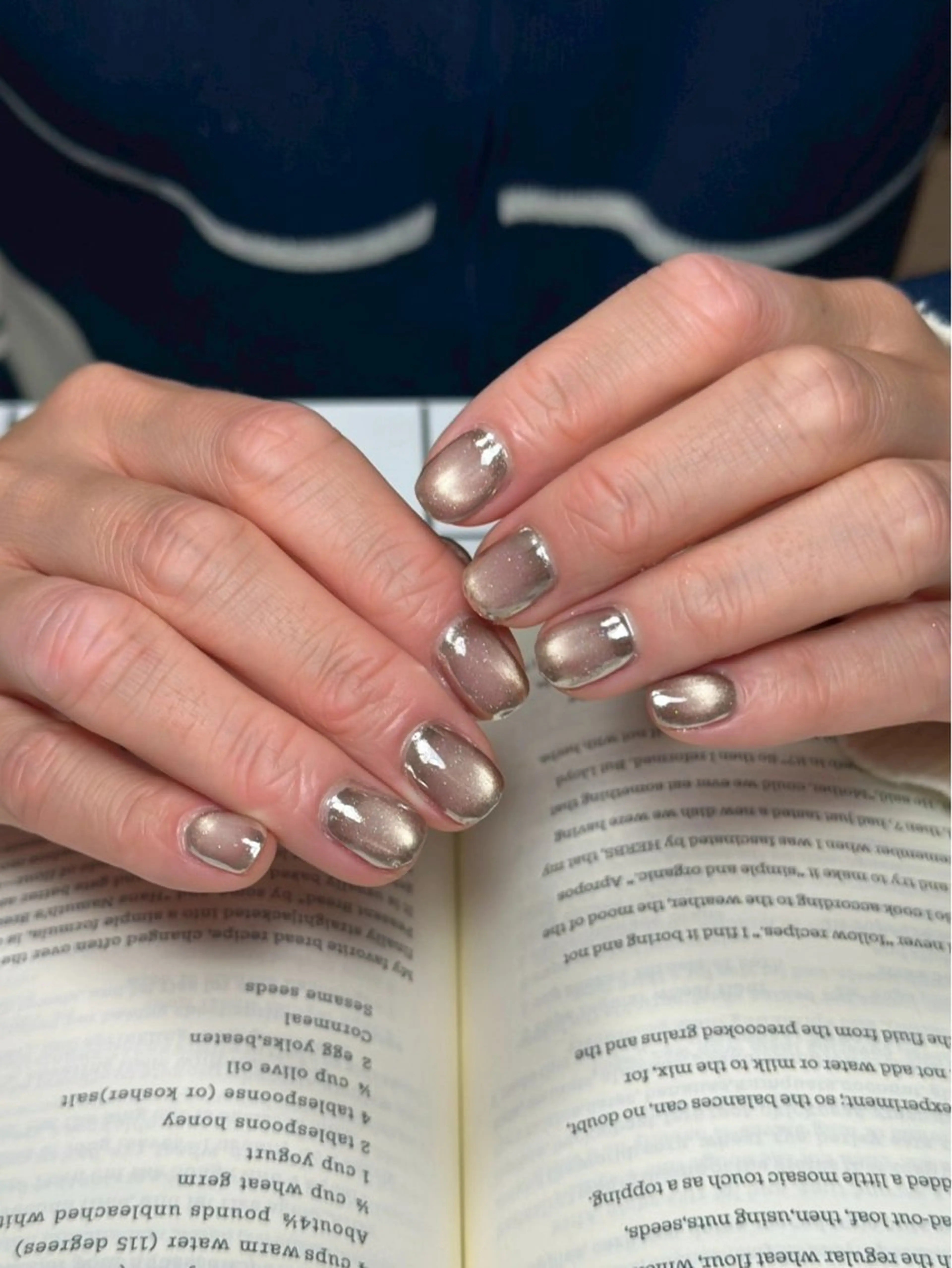 ネイル マグネットネイル ミラーネイル katou misatoのネイルデザイン