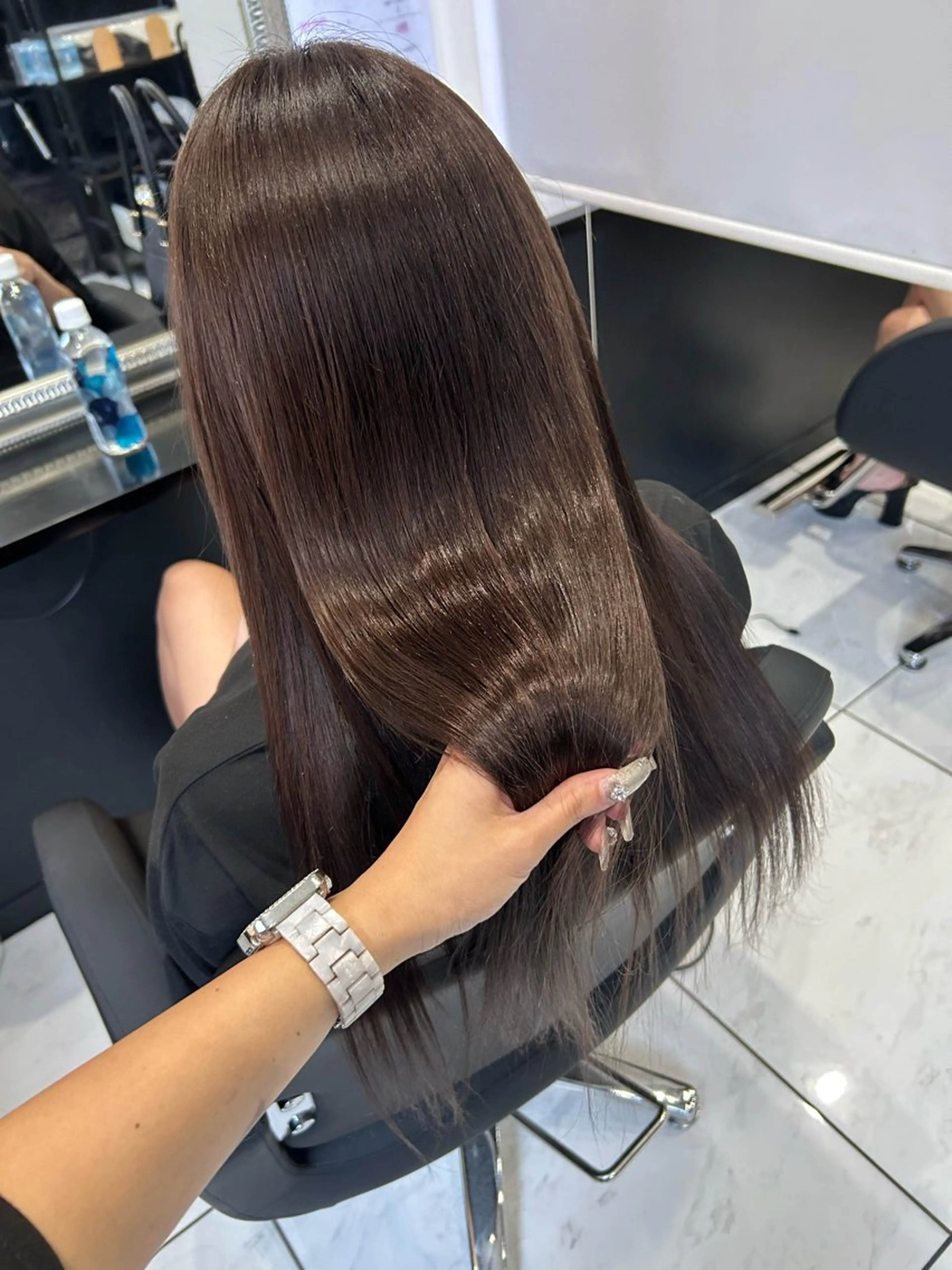 ロング ヘアカラー トリートメント エクステ HIYORI🌺 /ジェルムのヘアスタイル