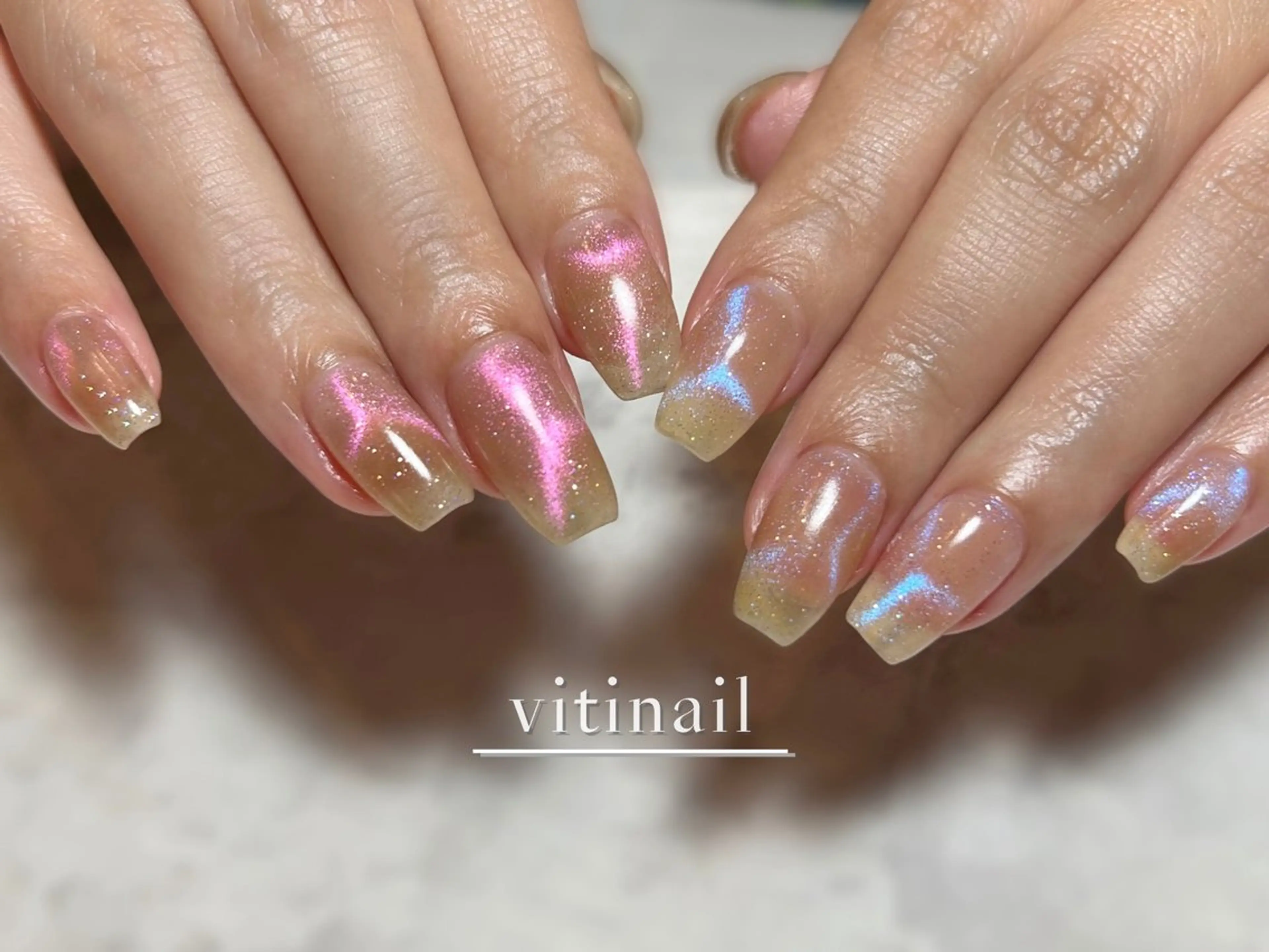 ネイル ハンドネイル vitinail／ 𝘠𝘶𝘬𝘪.のネイルデザイン