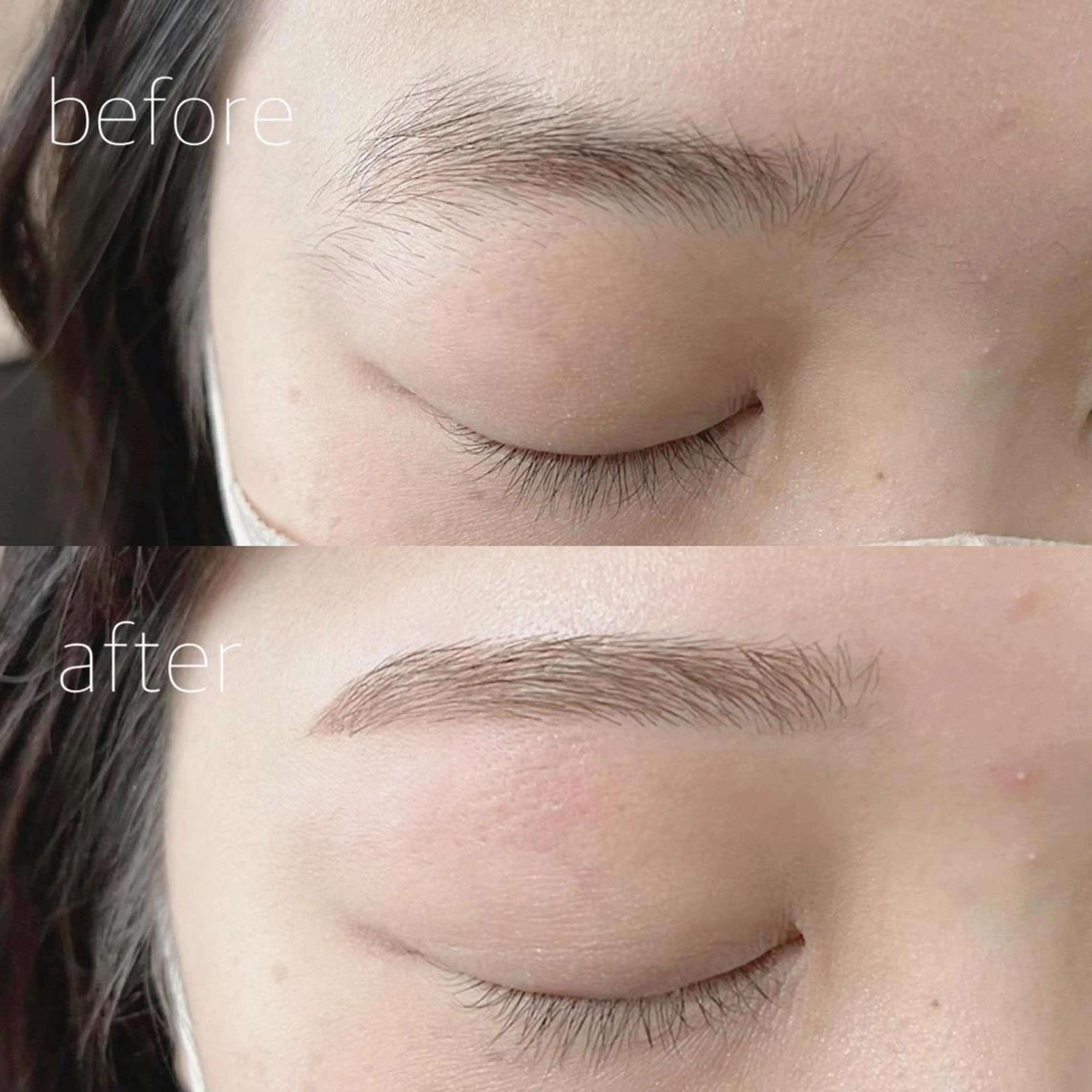 アイブロウスタイリングの写真