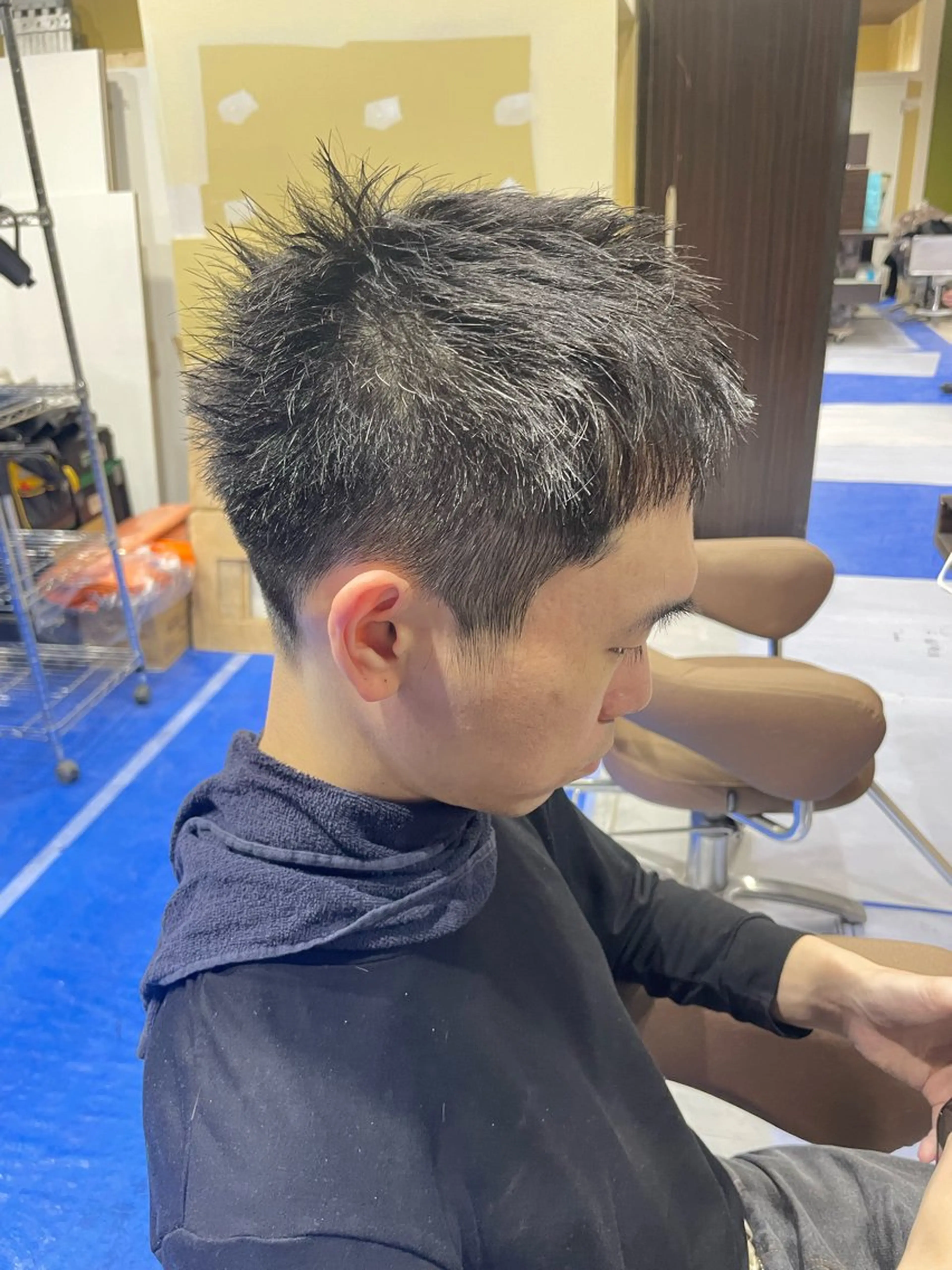 ショート 無料メンズカット ✨️募集 萩原優人のヘアスタイル