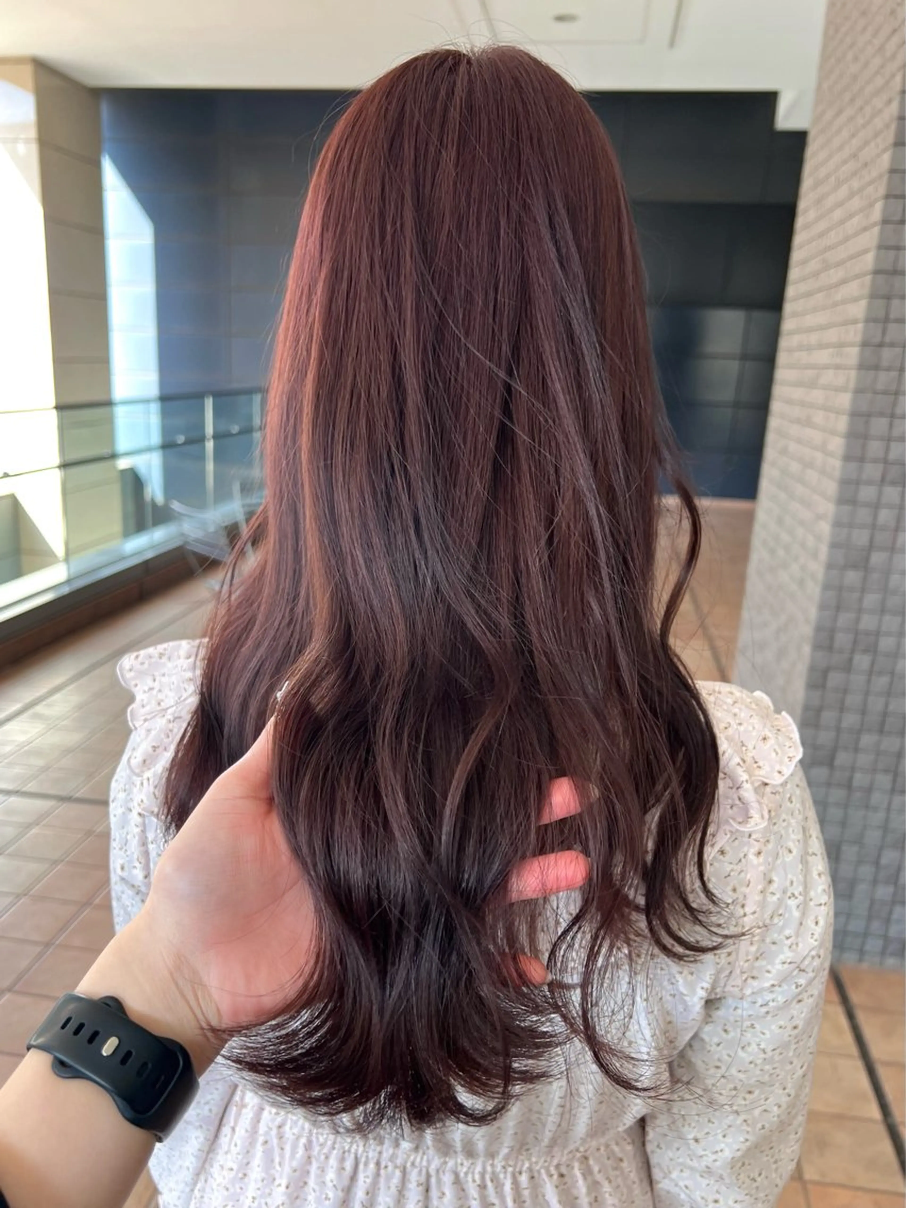 ロング カラー ラベンダーカラー ラベンダーピンク ピンクカラー Luana .Rioneのマツエク・マツパデザイン