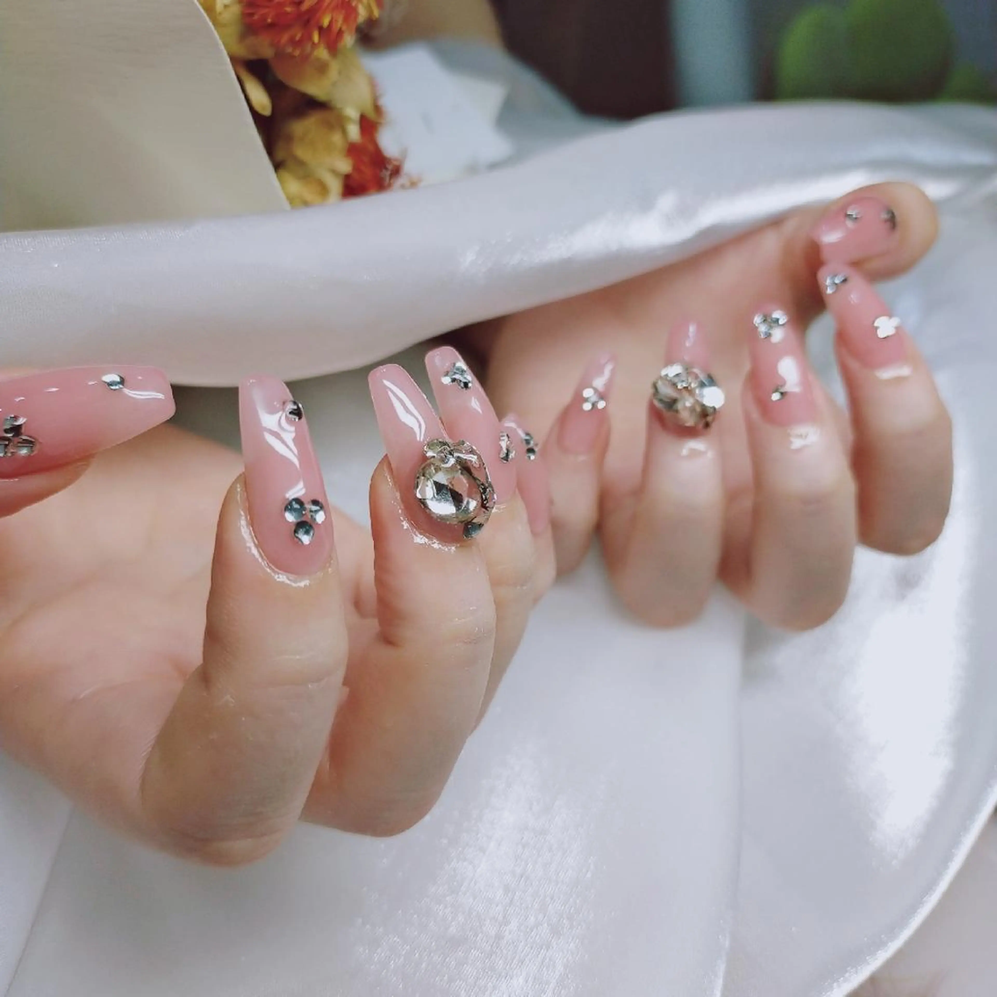 ネイル ハンドネイル 森 ネイルサロンのネイルデザイン