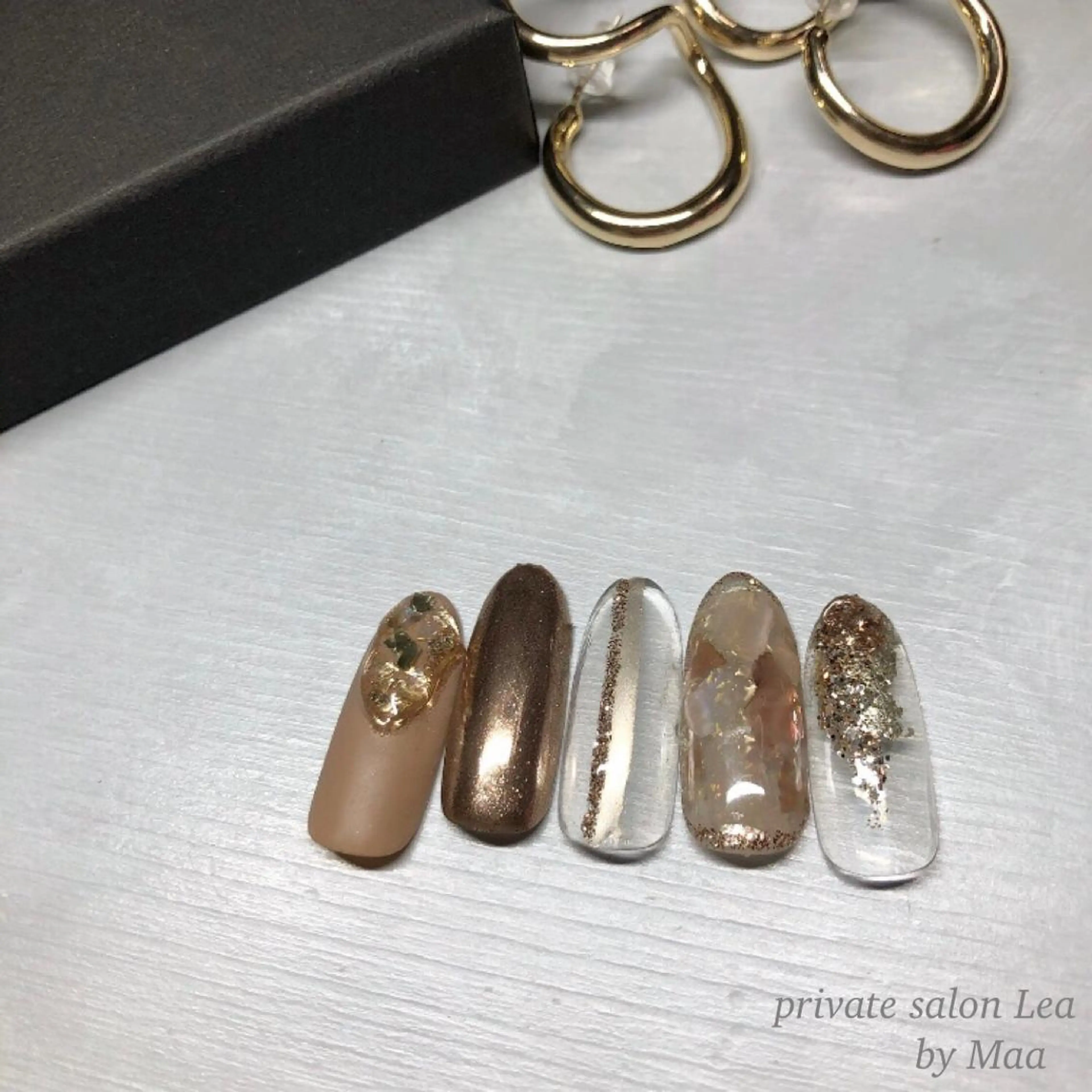 ネイル private_ salon.Leaのネイルデザイン