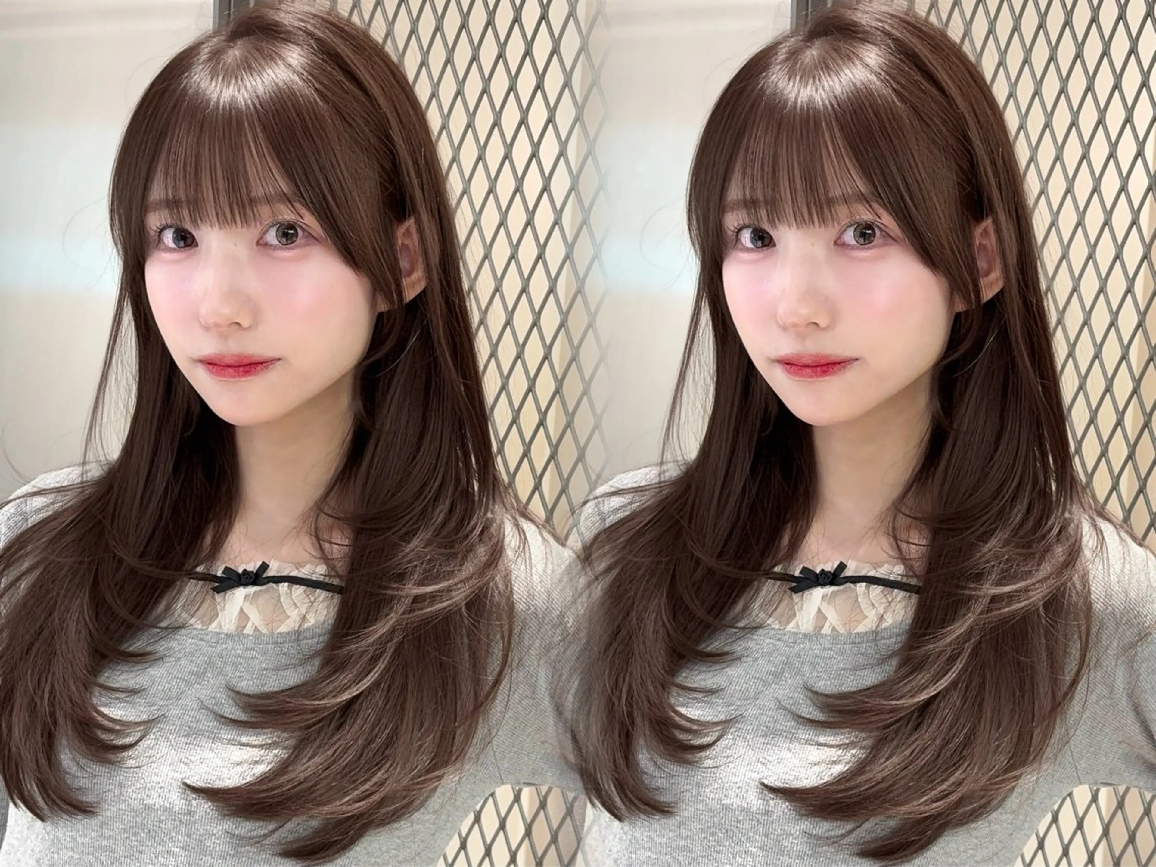 セミロング カット ヘアカラー トリートメント 谷川が作る熊本1🥇 レイヤーカットのヘアスタイル