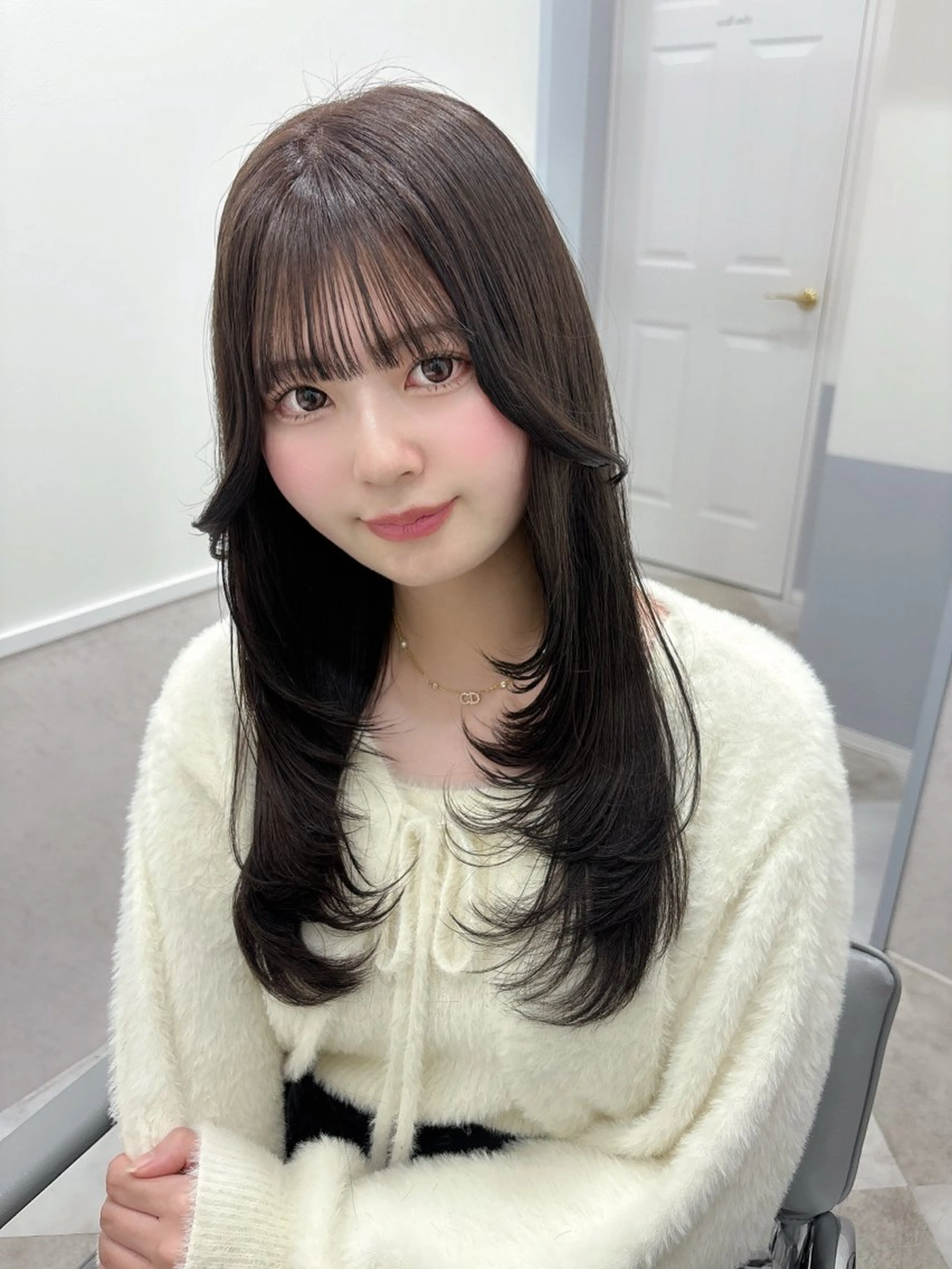 ロング 💎のぼりゆい/大須 ブリーチなしWカラーのヘアスタイル