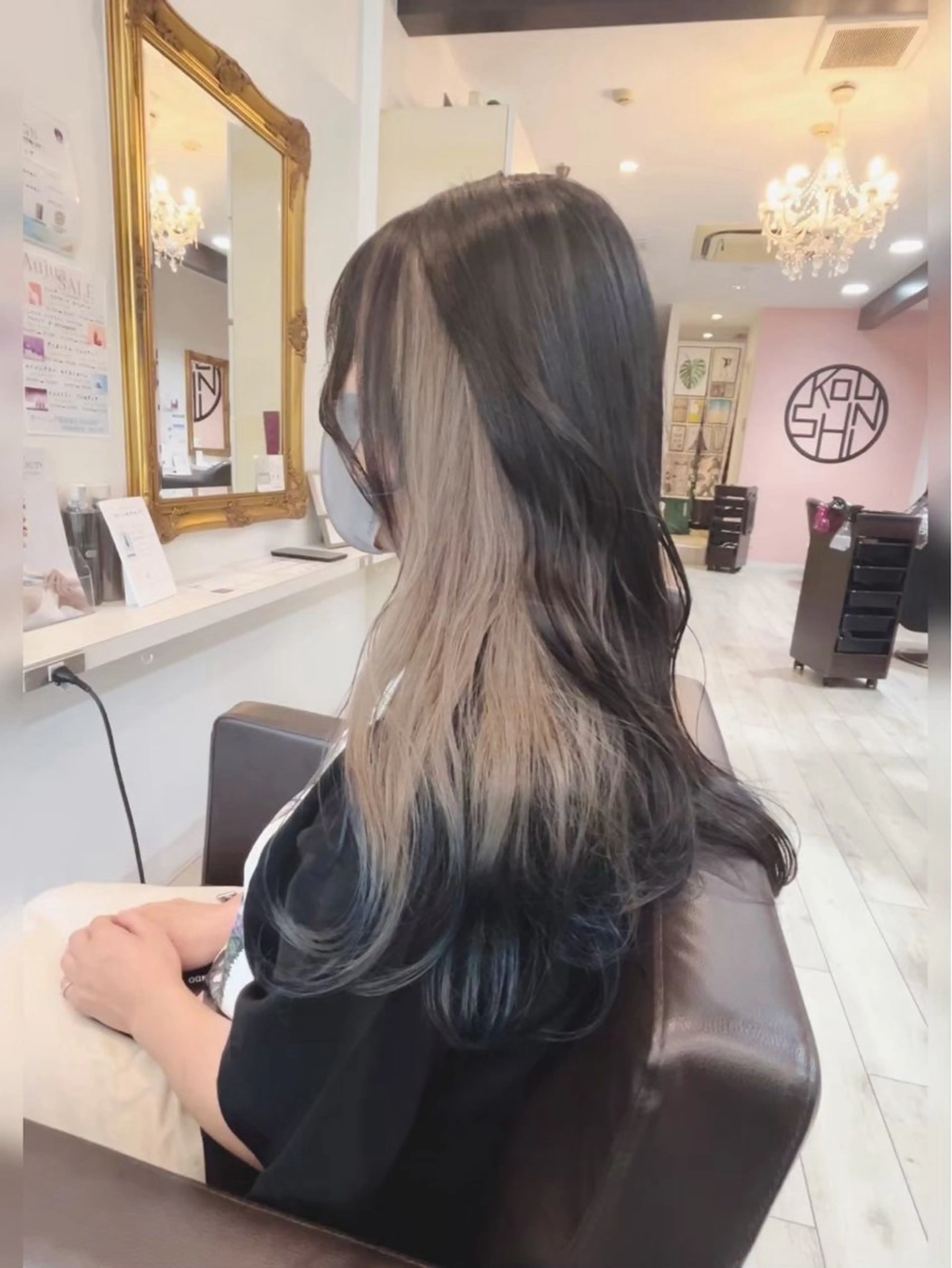 カラー 元自衛官美容師 つや。のヘアスタイル