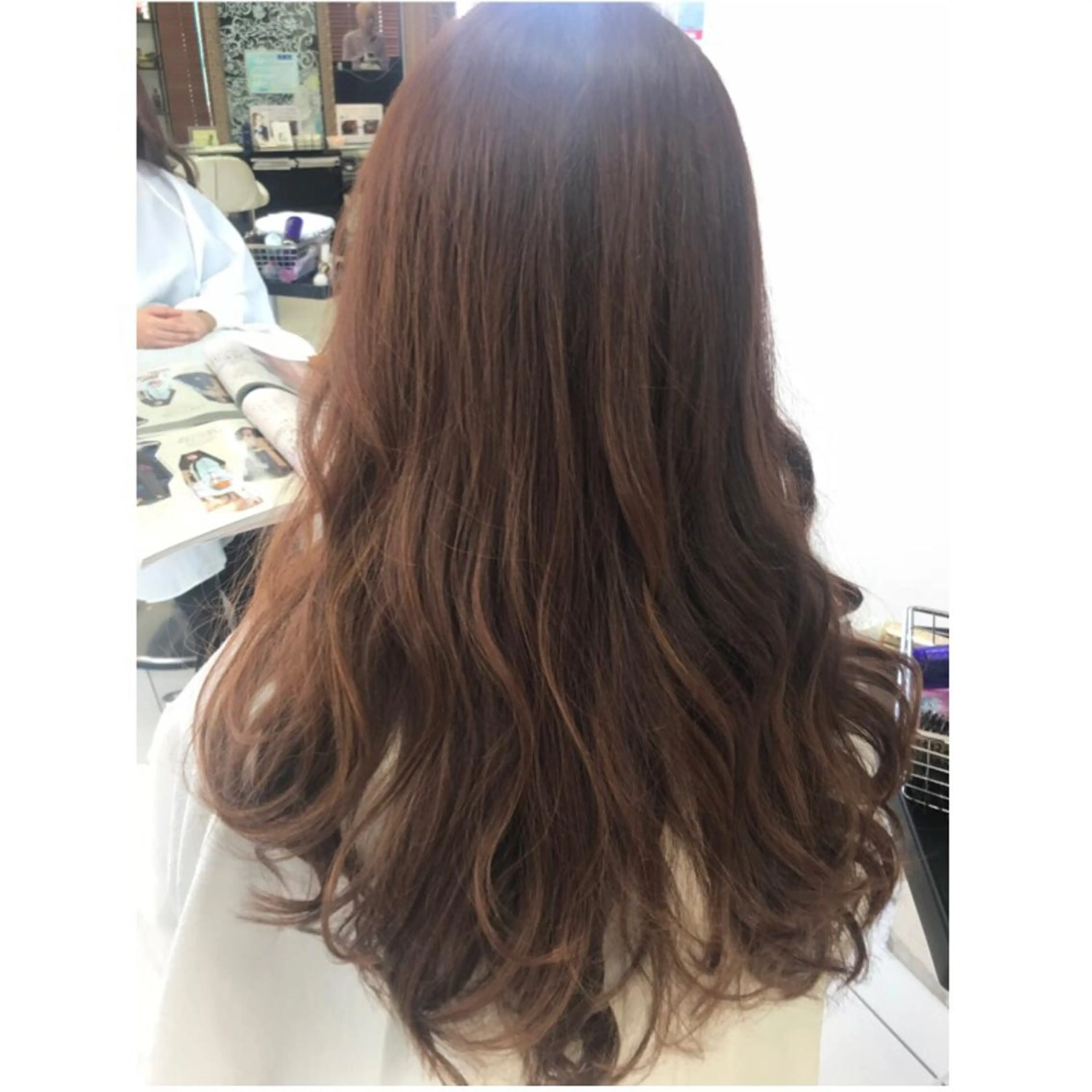 ロング カラー 艶髪✨髪質改善カラー 楠本浩子のヘアスタイル