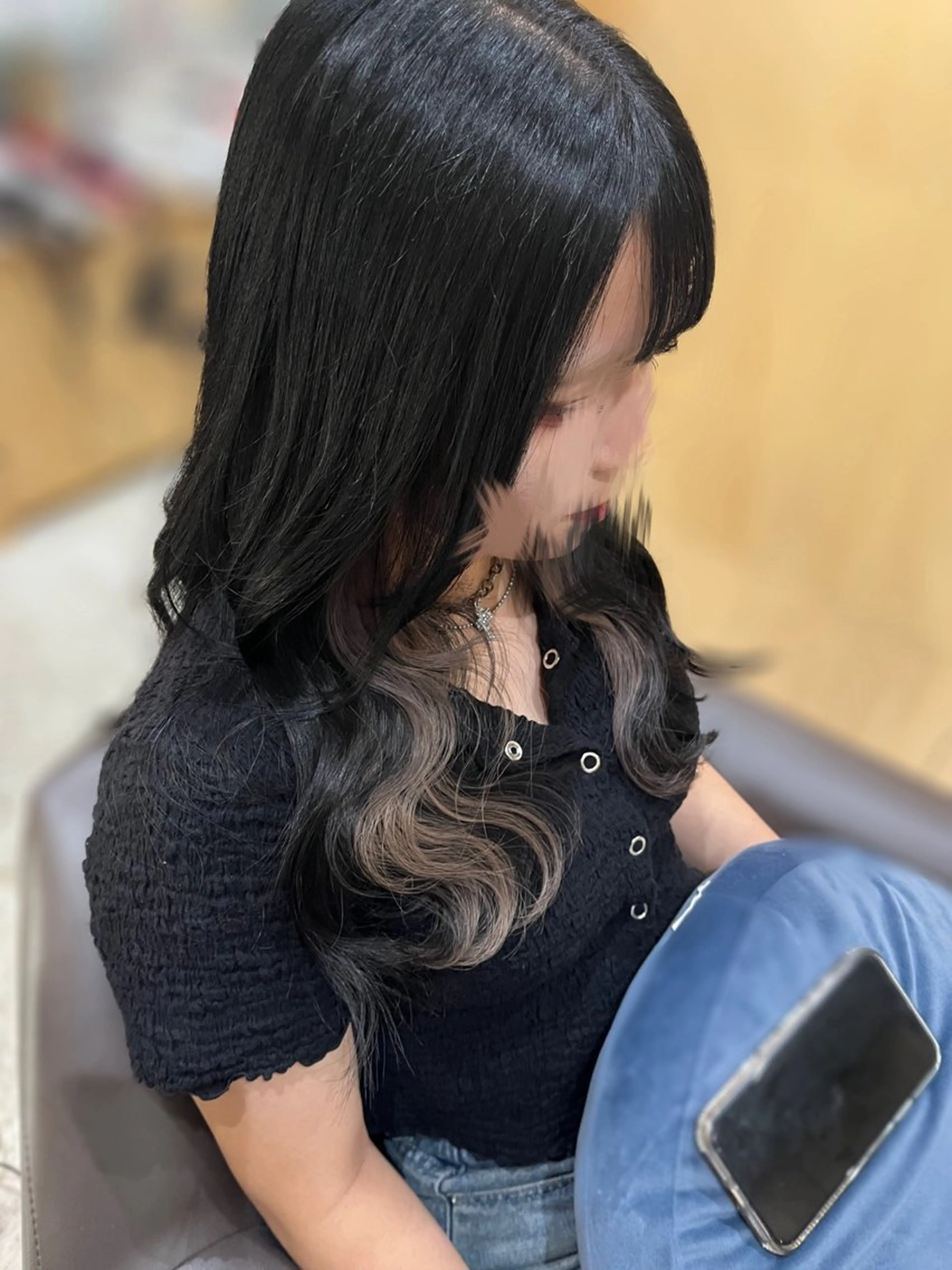 ロング miloc naha ナナカのヘアスタイル