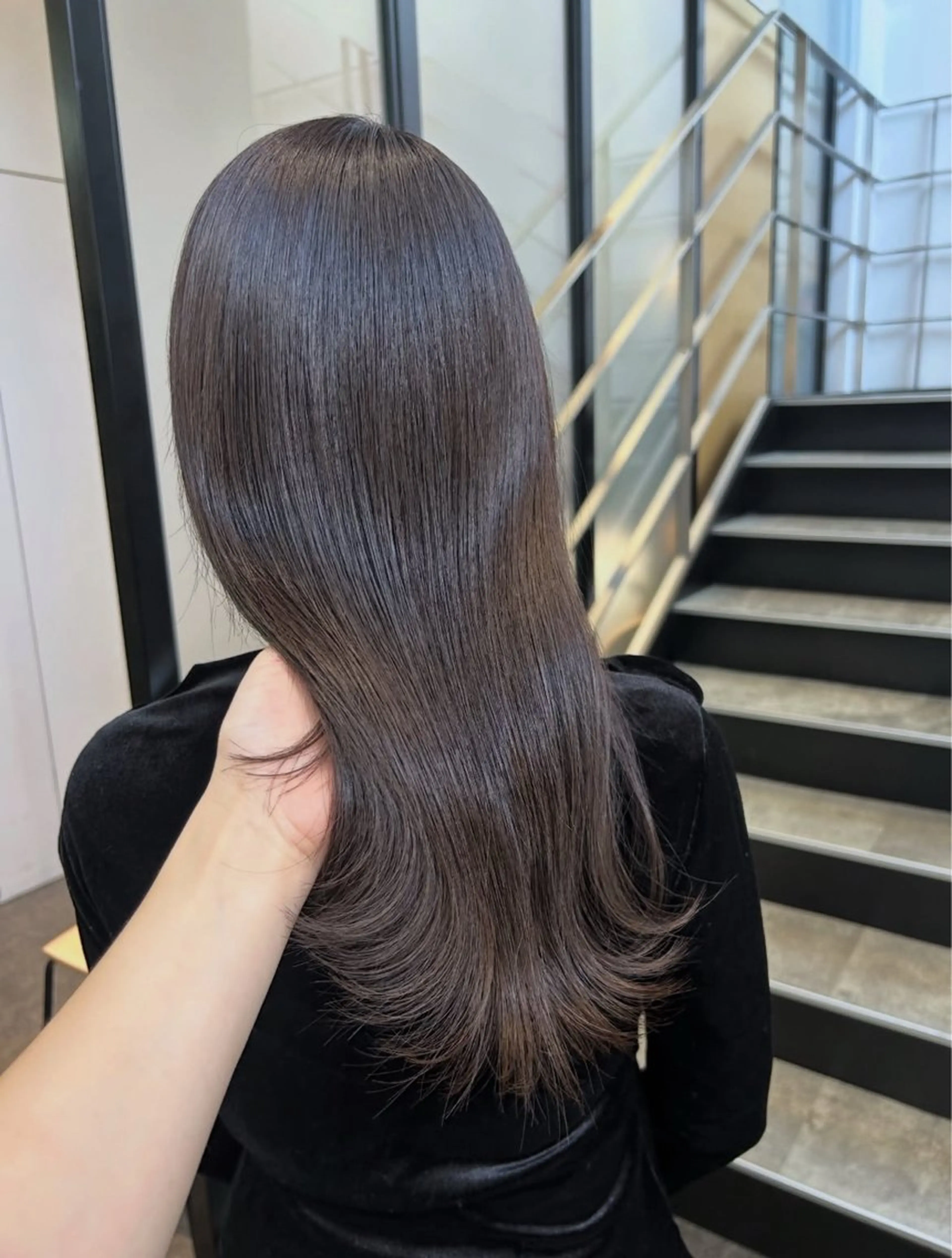 セミロング カラー カット ヘアカラー stylist 🌸 kana.のヘアスタイル