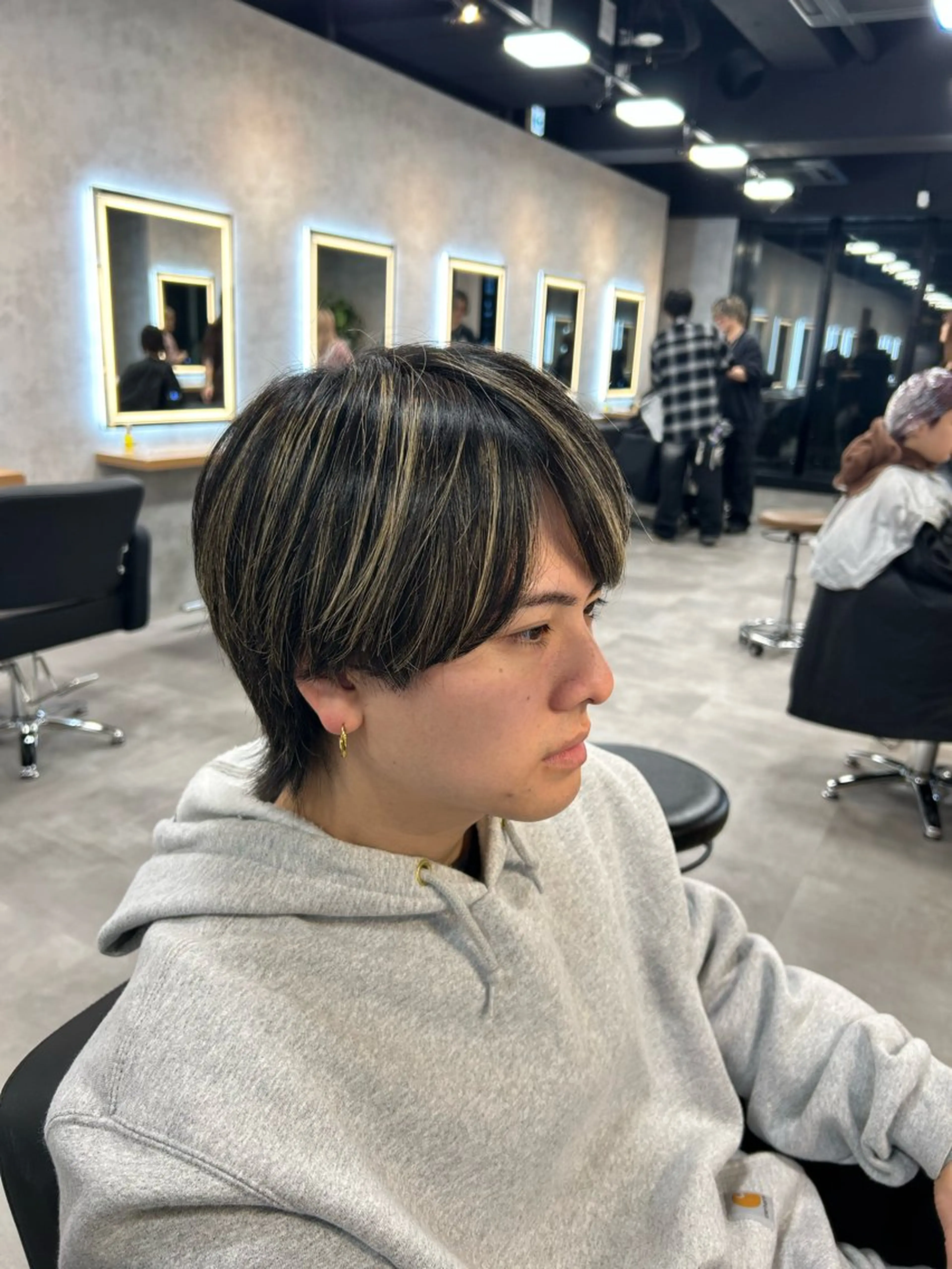 ショート カラー パーマ メンズ メンズ特化 👑YUTAのヘアスタイル