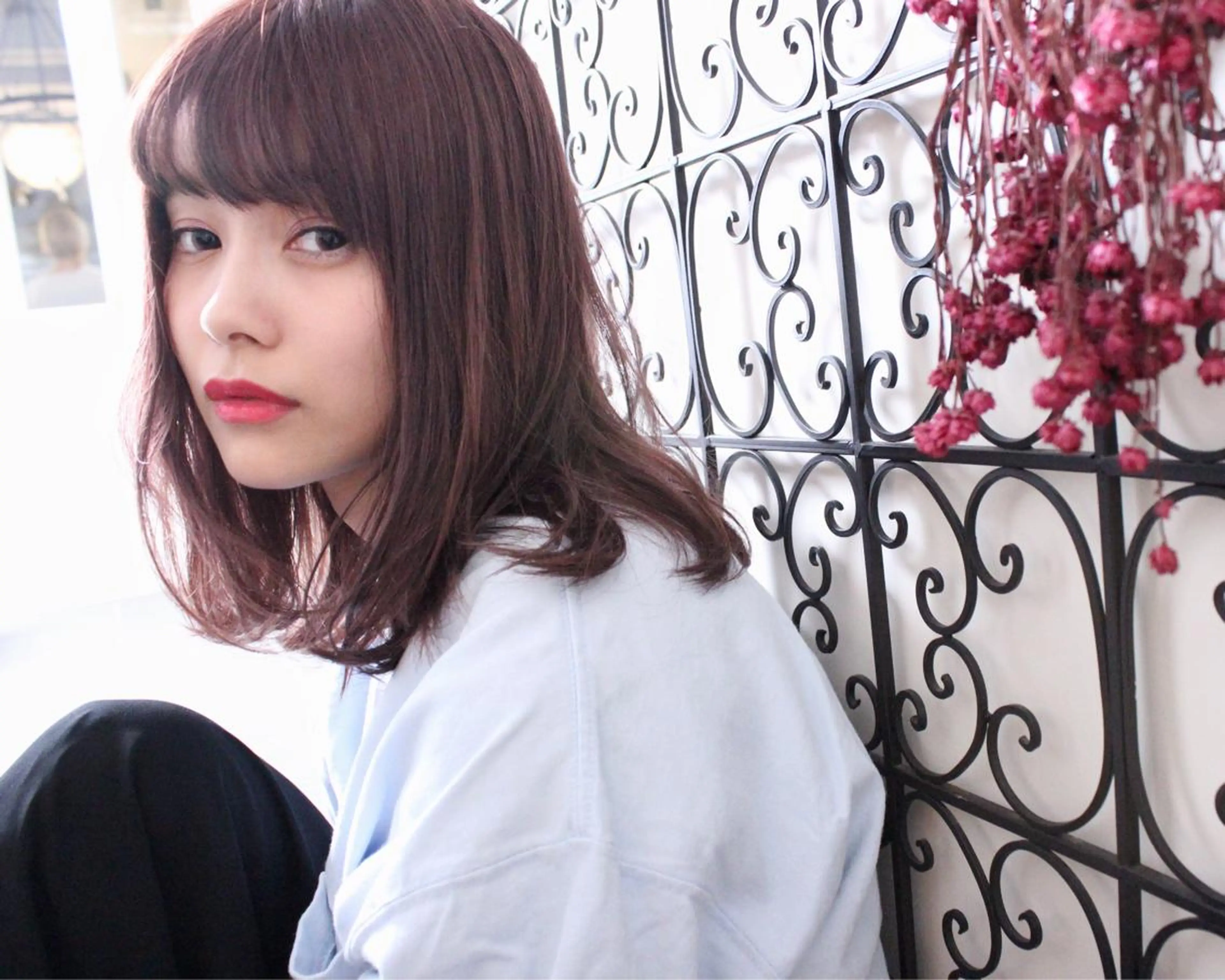 セミロング カラー パーマ ooit 【オーイット】のヘアスタイル