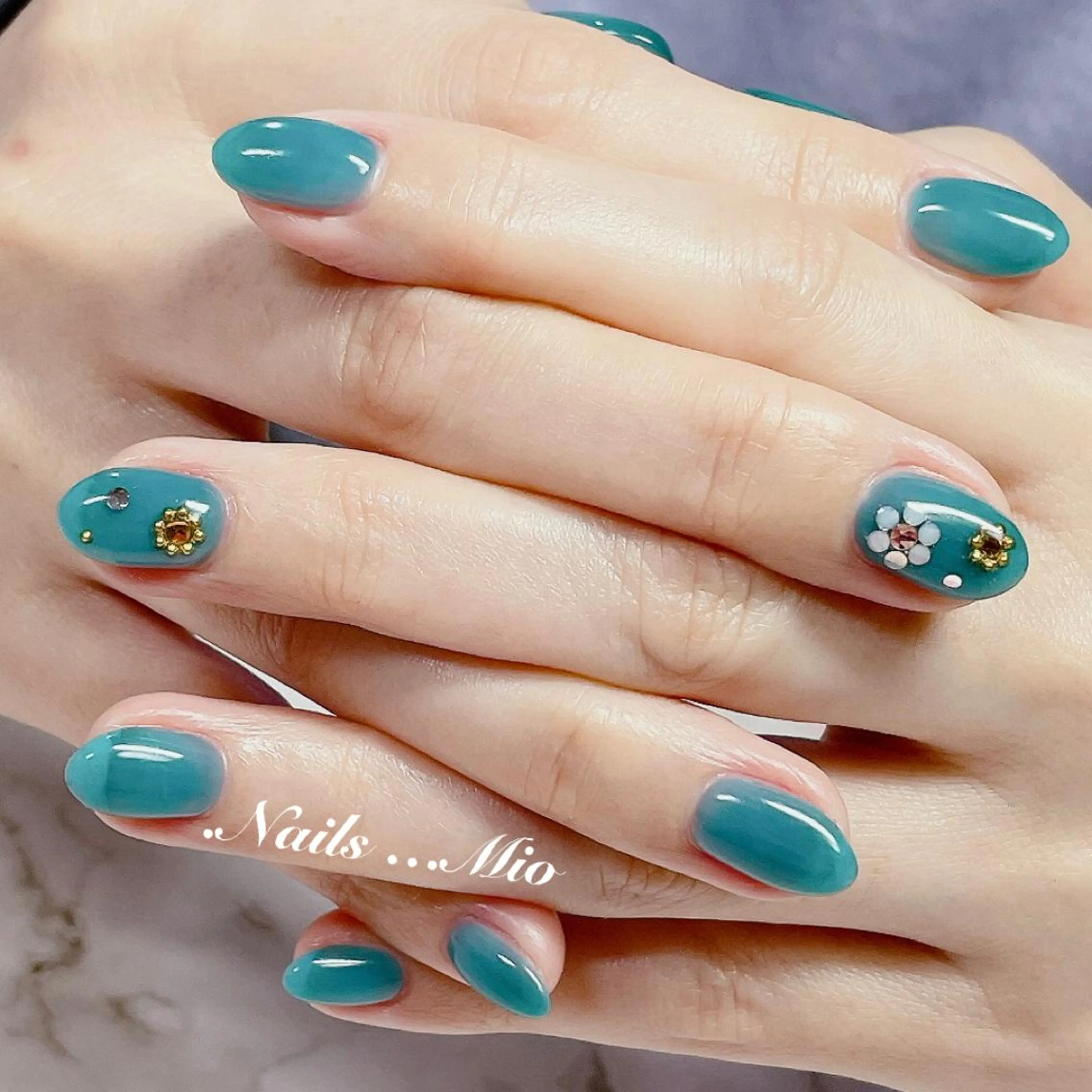 ネイル 春ネイル .Nails Mio 赤羽西ネイルサロンのネイルデザイン