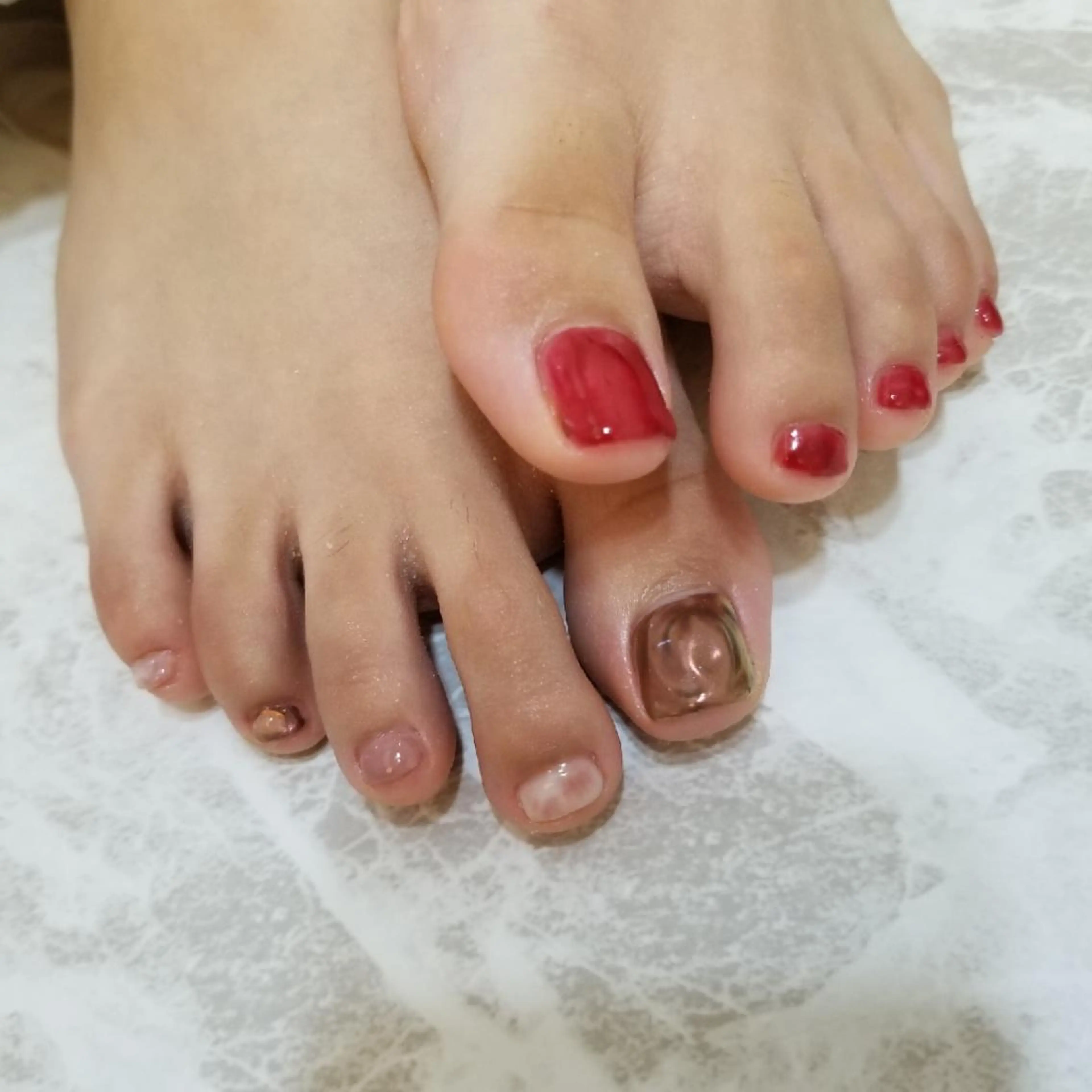 ネイル フットネイル nijiiro🌈 サトウのネイルデザイン