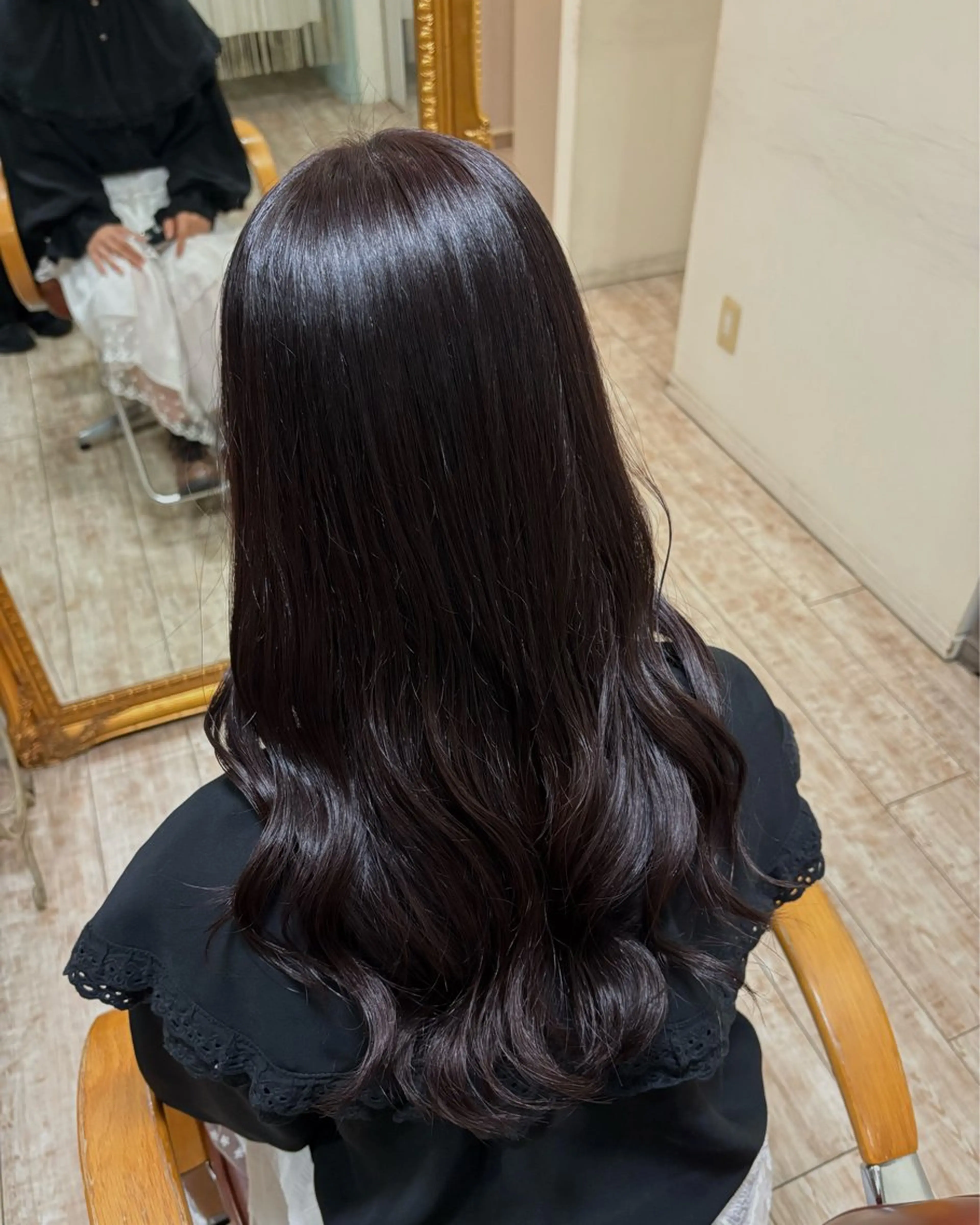 ロング カラー いもの こはるのヘアスタイル