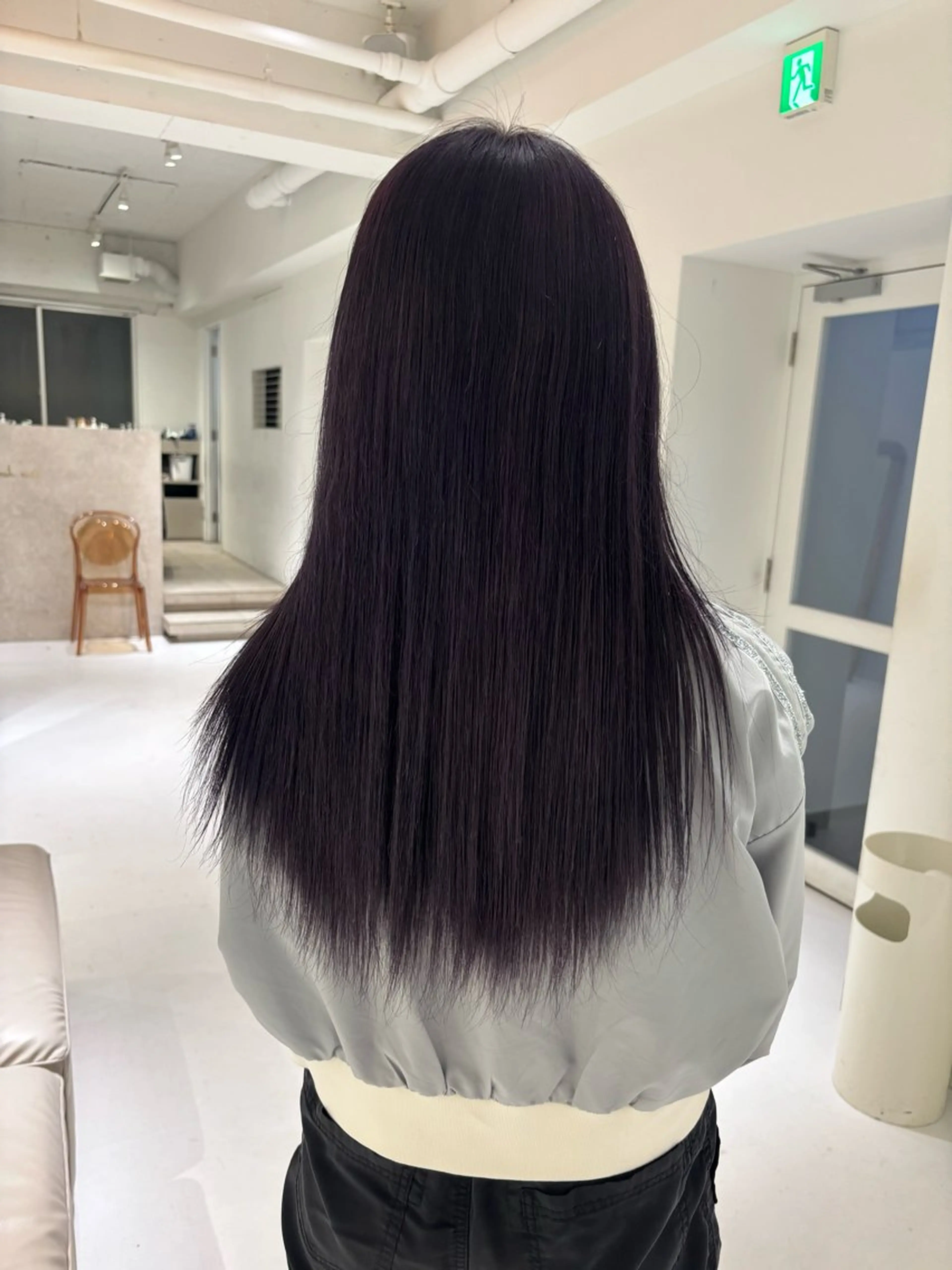 カラー 透明感カラー ラベンダーカラー 深みモテカラー˚✧ YUKAのヘアスタイル