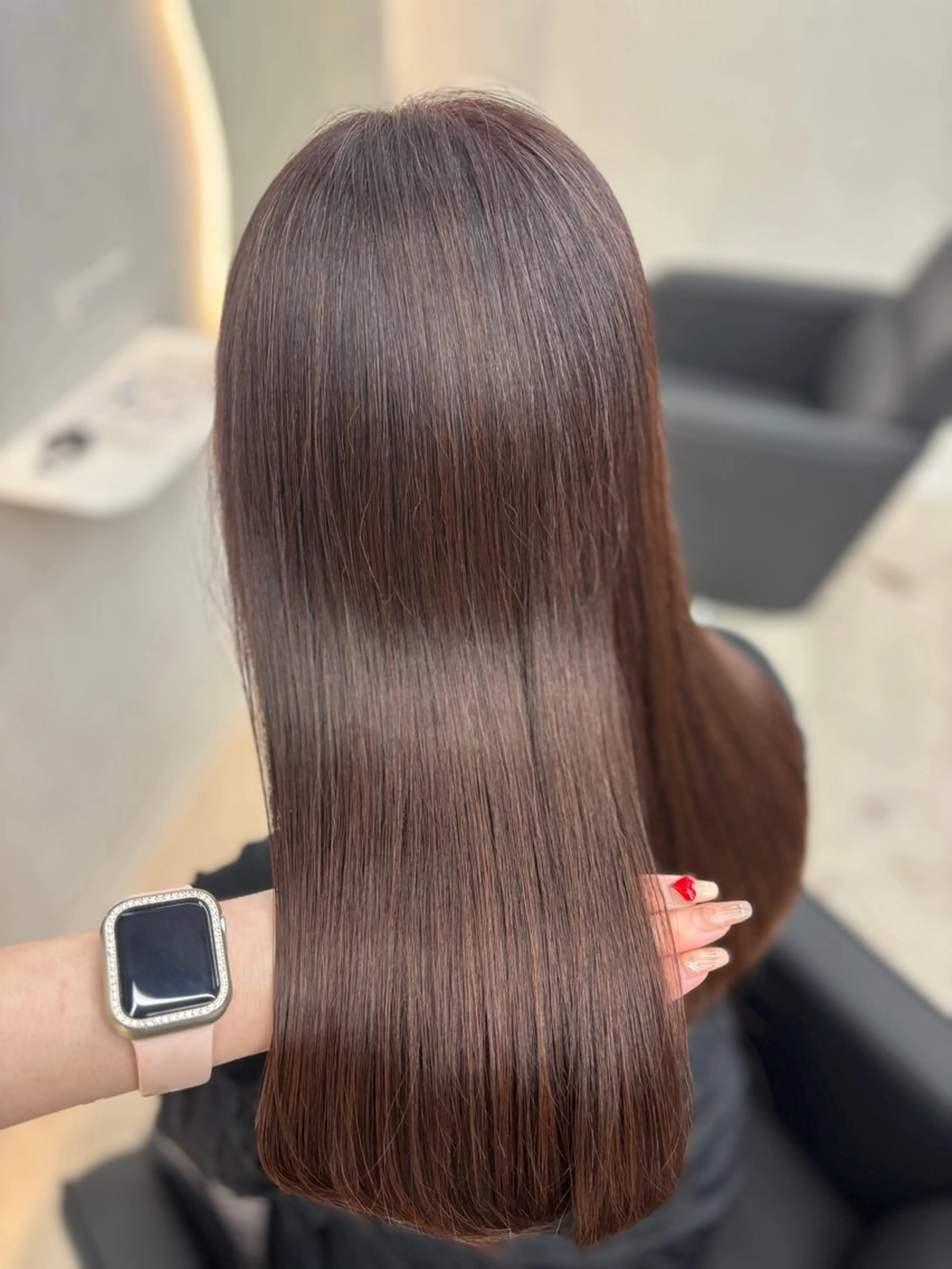 カラー カット 縮毛矯正 トリートメント 🍒みお🍒 大宮/艶髪/縮毛矯正のヘアスタイル