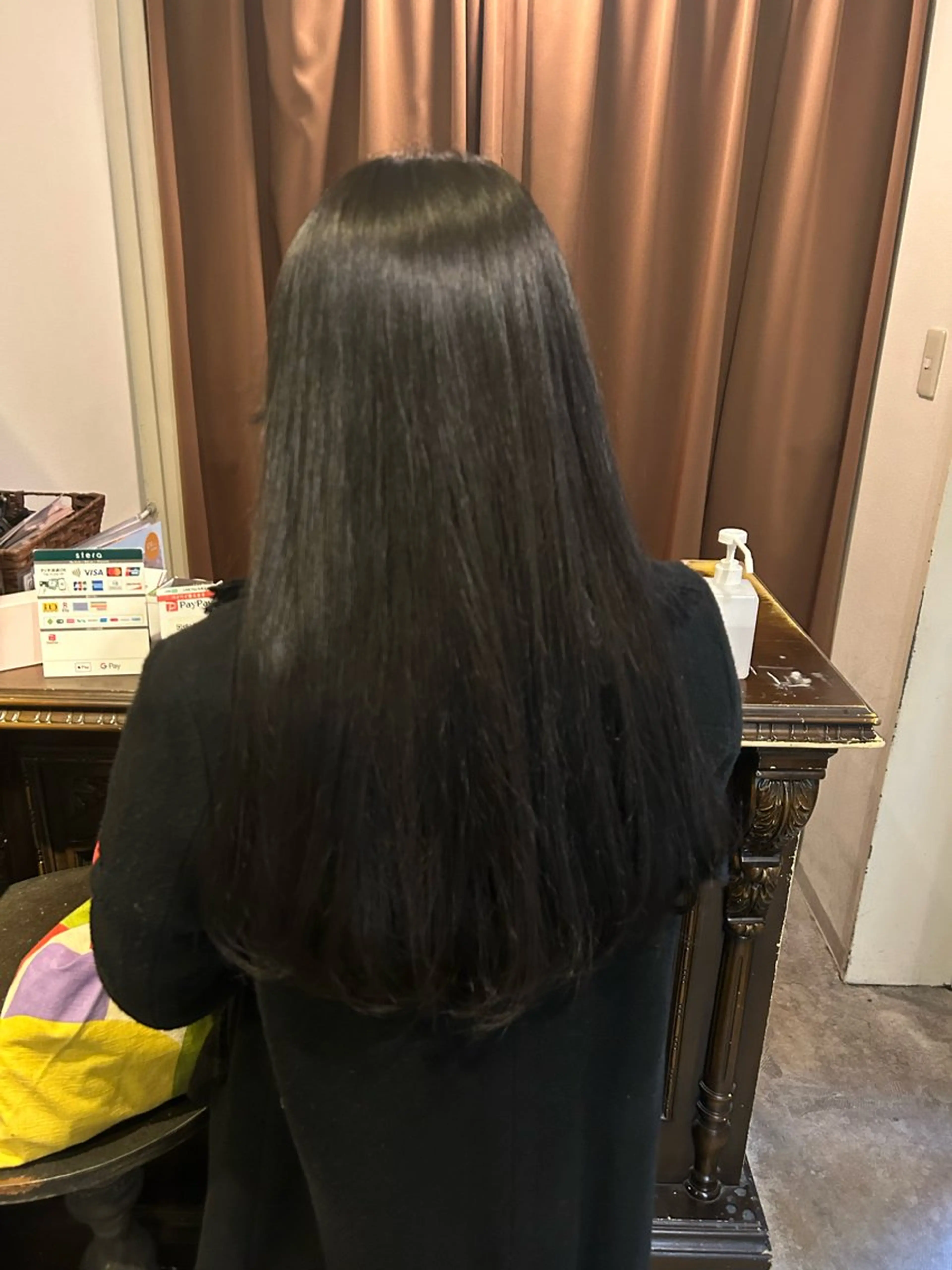 ロング カラー カット ヘアカラー トリートメント 小澤 一稀のヘアスタイル